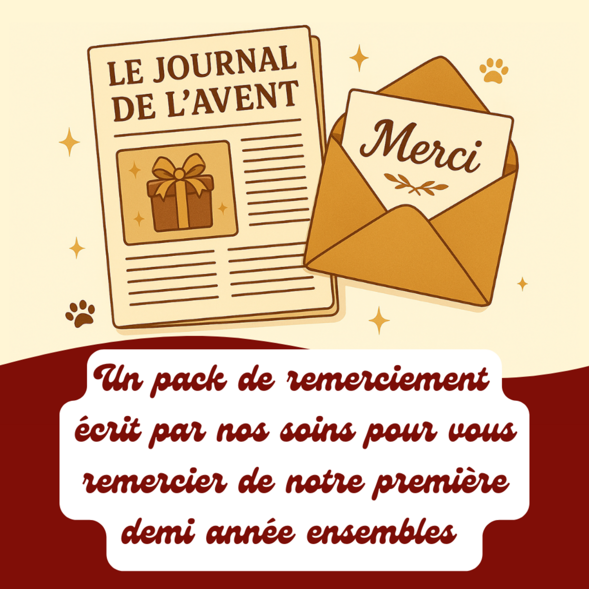 đ
 PrĂ©commande - La hotte de l'avent đ
 (Livraison Ă  partir du 19 novembre)