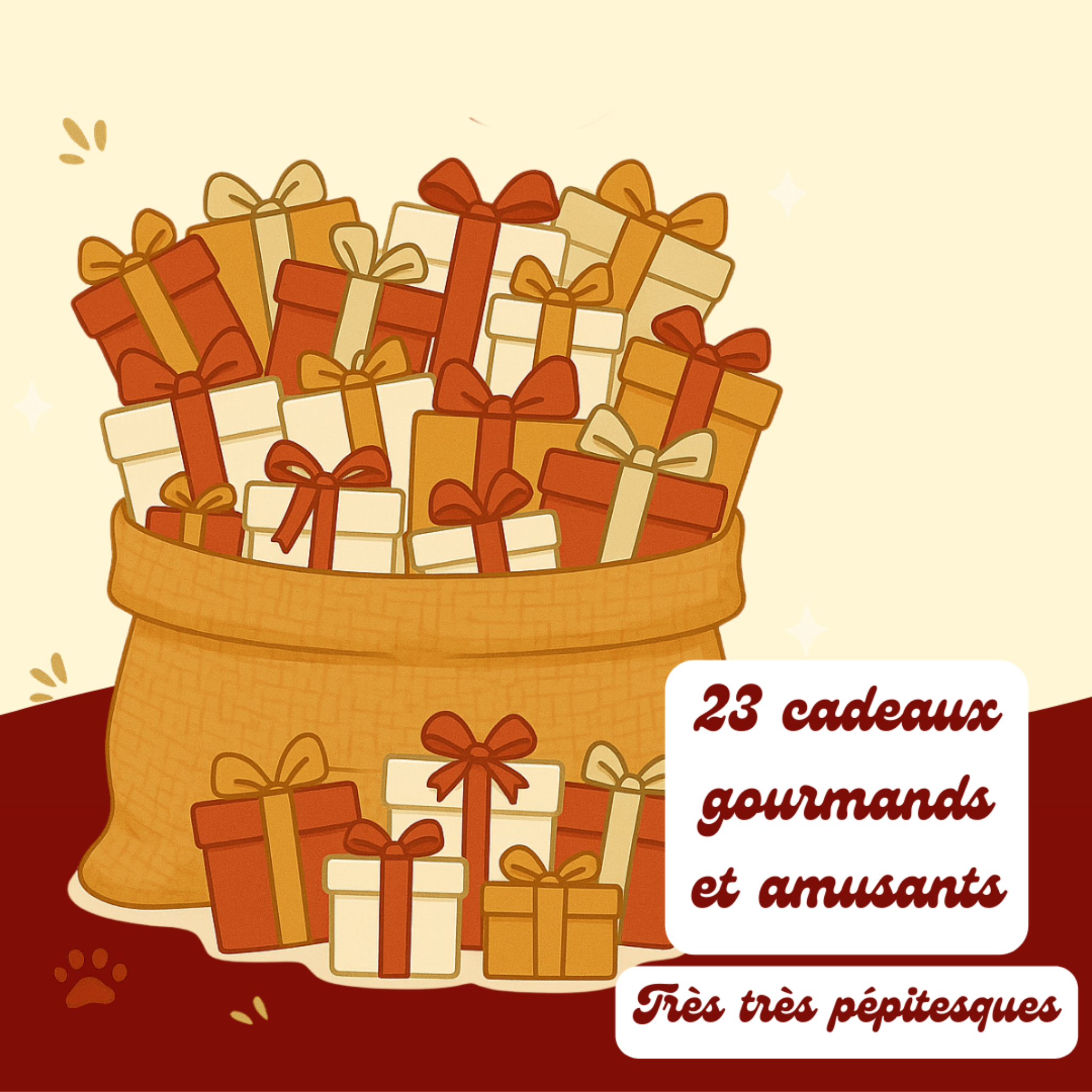 đ
 PrĂ©commande - La hotte de l'avent đ
 (Livraison Ă  partir du 19 novembre)