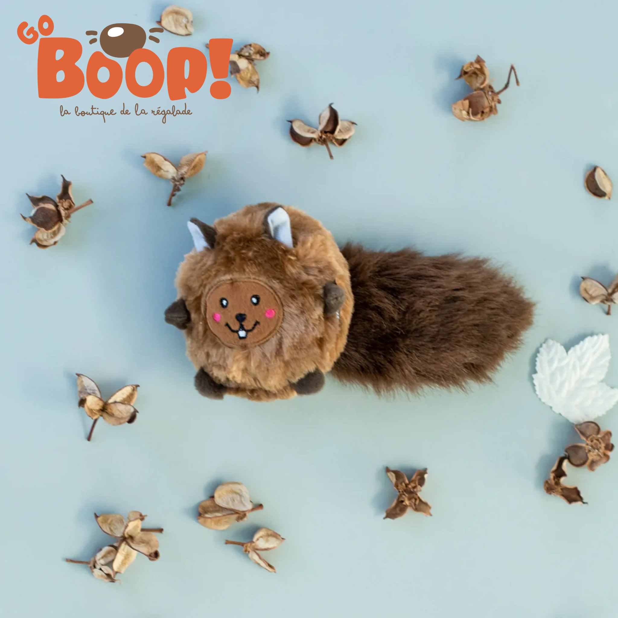 đżïž ZippyPaws â Bushy Throw Squirrel