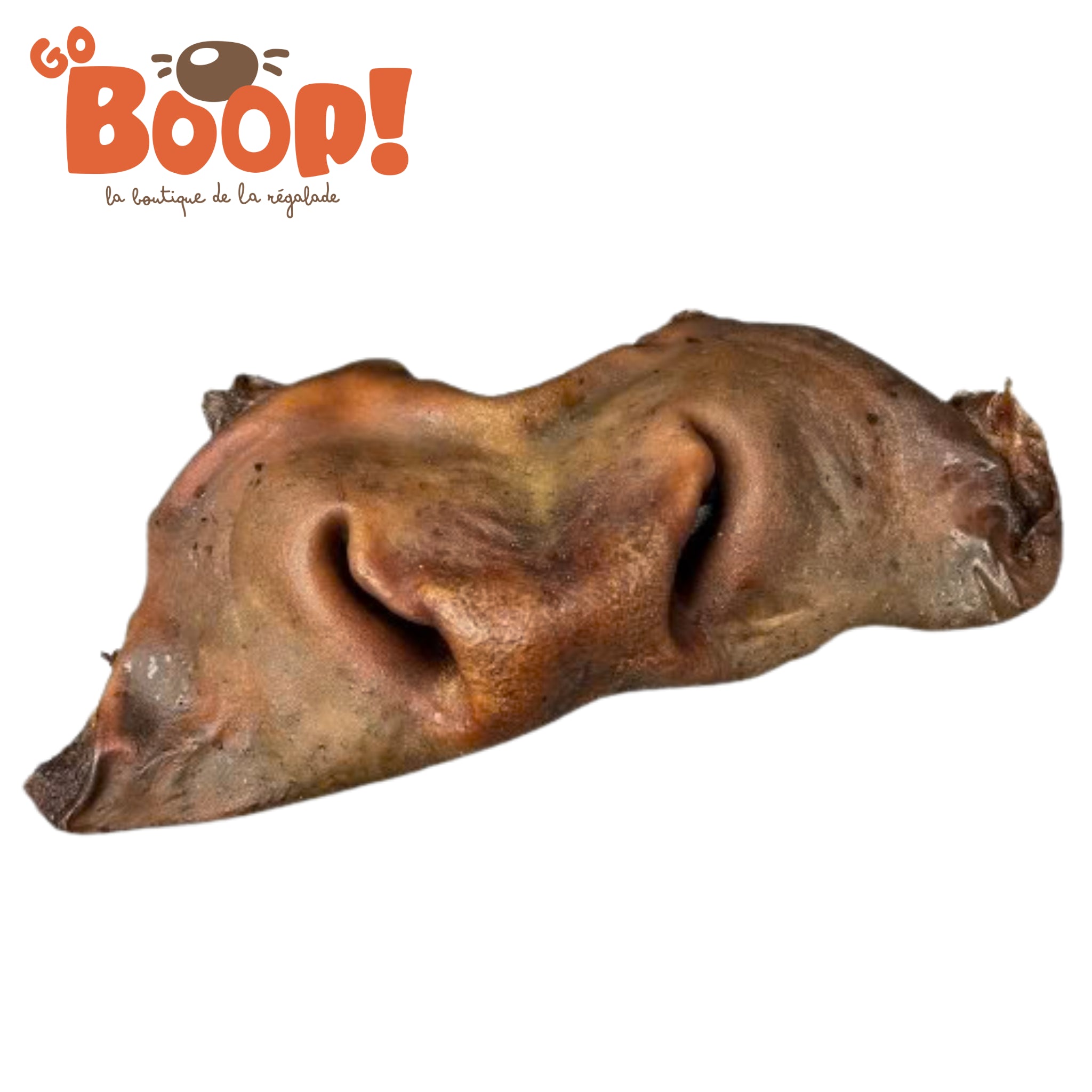 Museau de bœuf pour chien - Friandise naturelle longue mastication - GoBoop Museau de bœuf pour chien - Friandise naturelle longue mastication - GoBoop