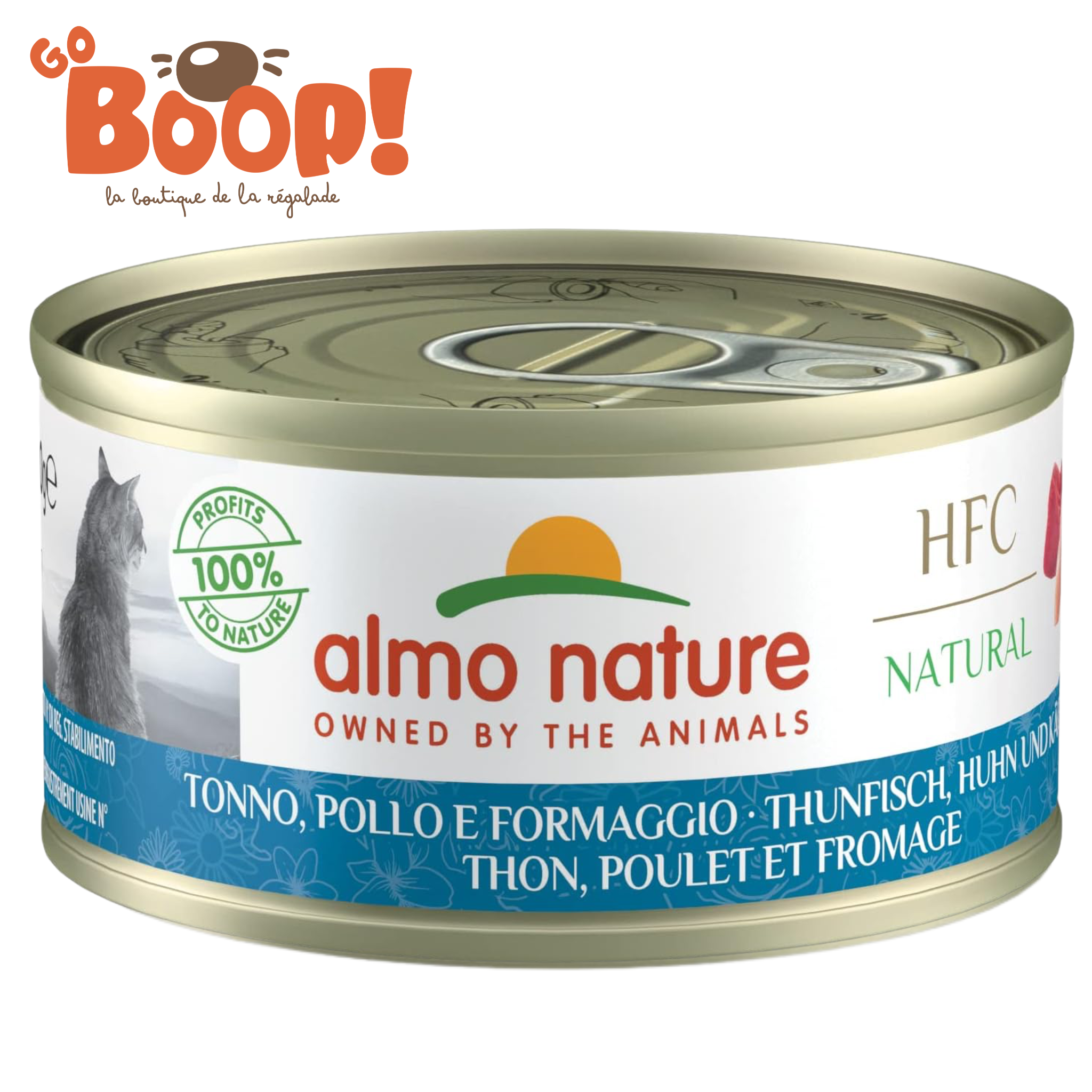 🐟 Almo Nature HFC Natural – Thon Atlantique 70 g