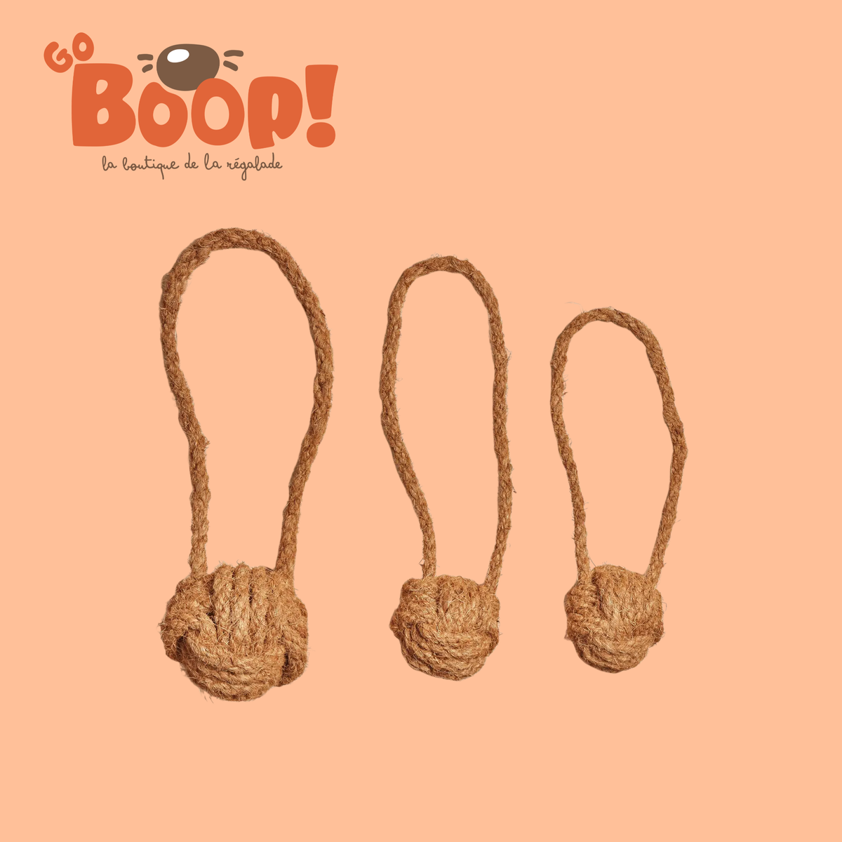 COCOBALL – Canophera Balle en corde de noix de coco 🥥🐶