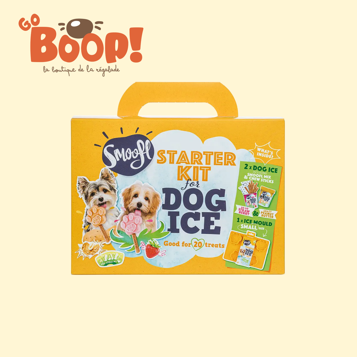 Kit glace taille S 🍓🥜 - Smoofl Dog