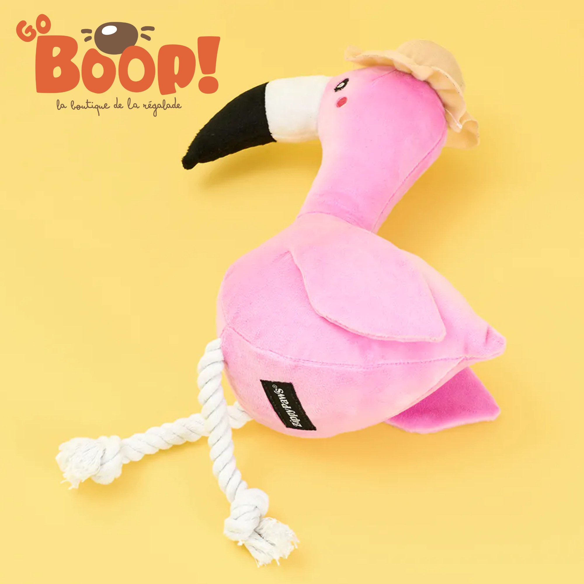 🦩 ZippyPaws – Playful Pal – Freya the Flamingo