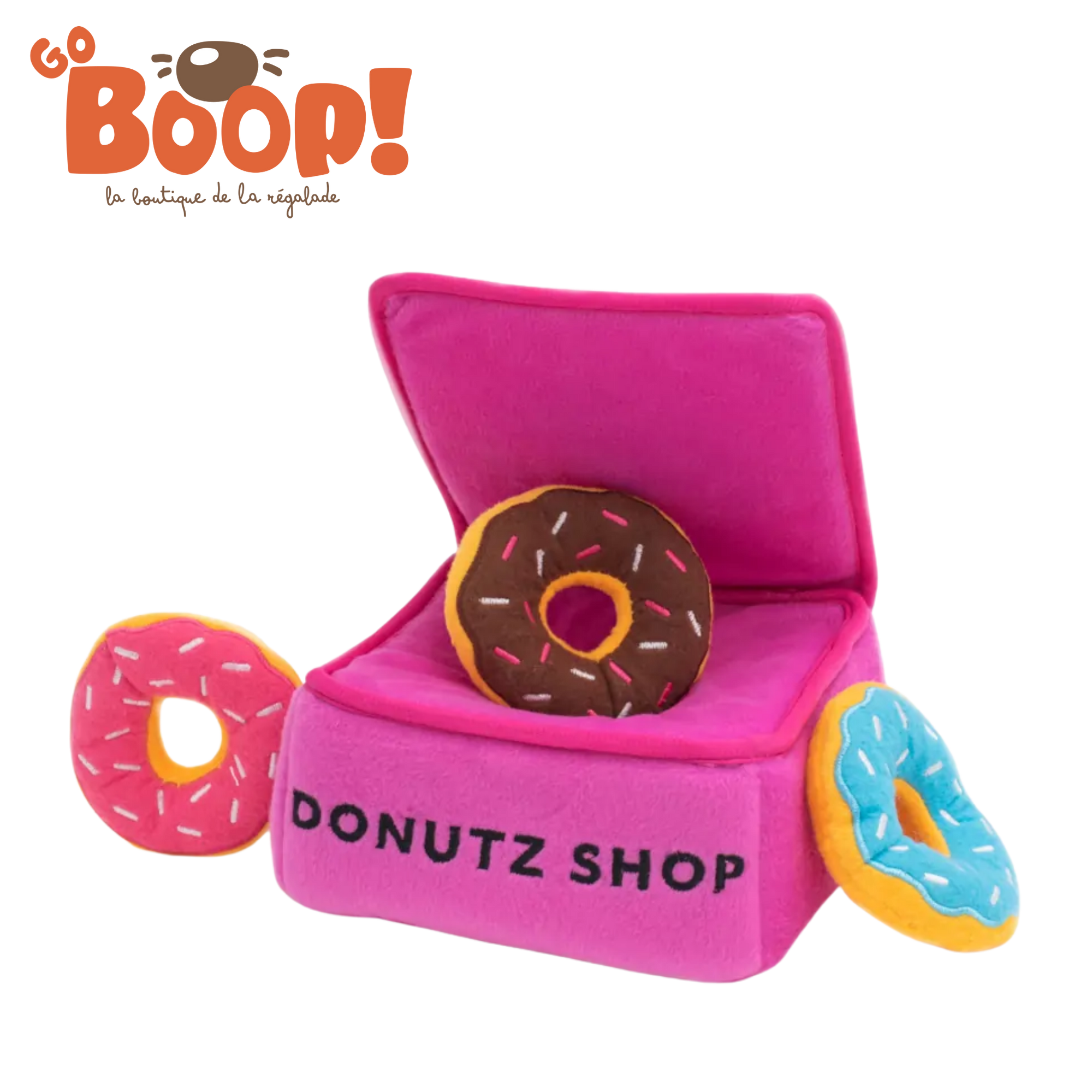 🍩 ZippyPaws – Burrow Donutz Box