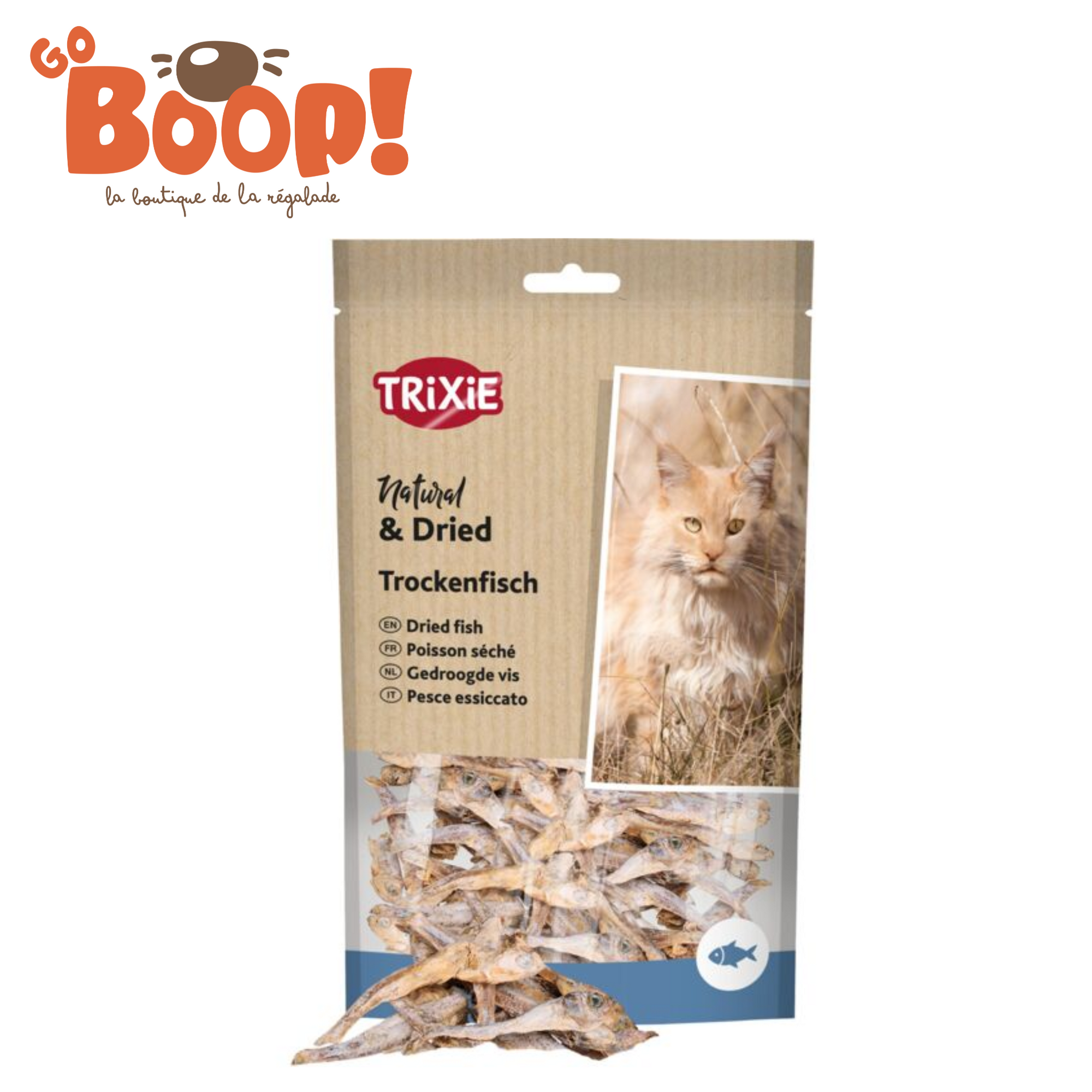 Anchois séchées pour chat – 100 %