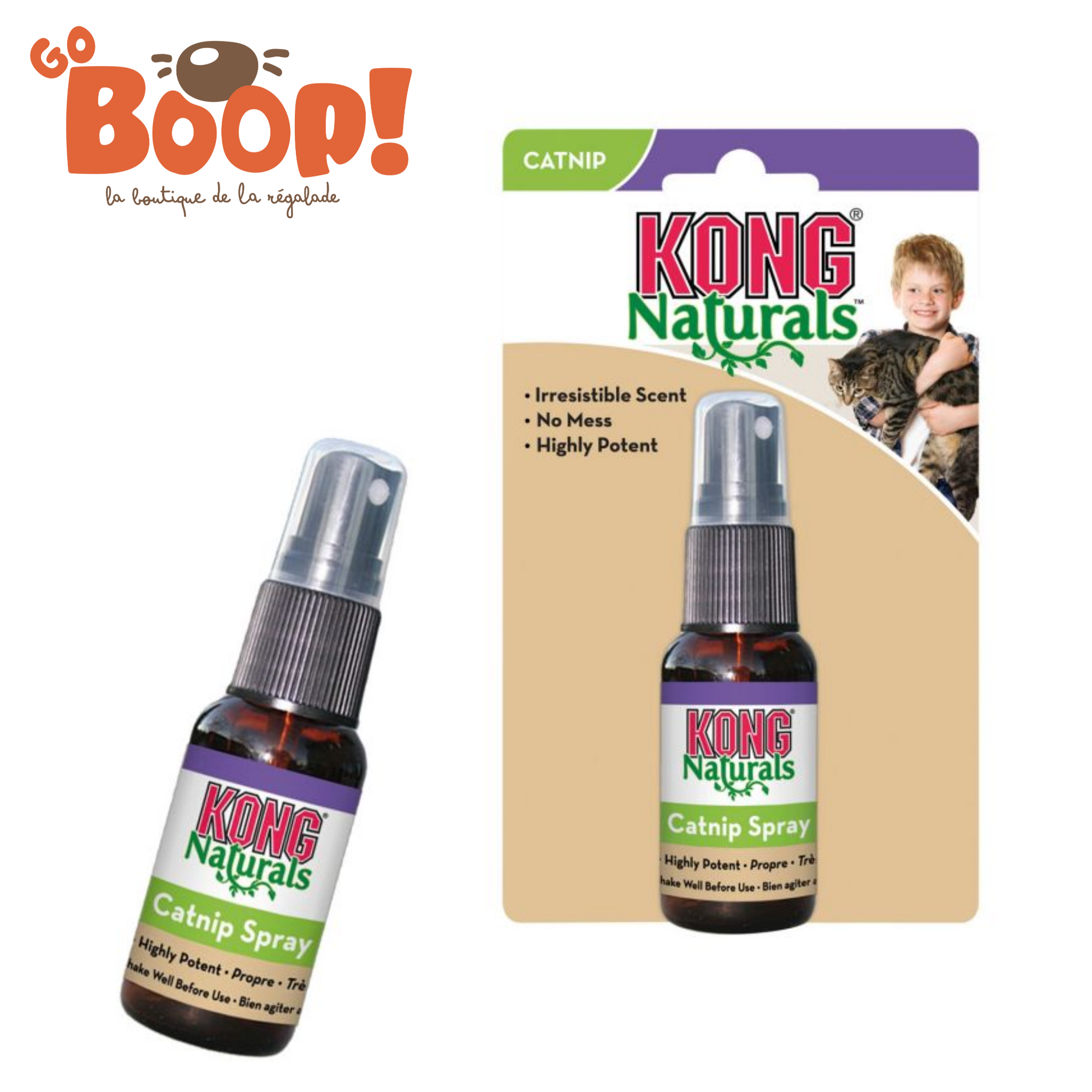 🐾 KONG Naturals Catnip Spray