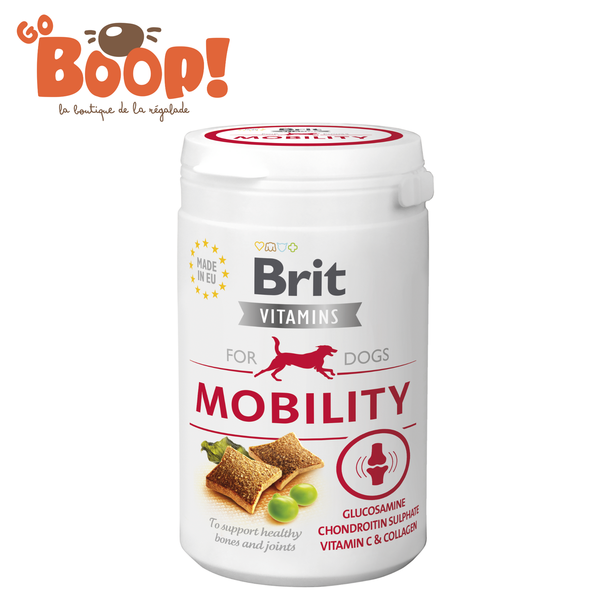 🦴 Brit Vitamins Mobility – Complément articulaire pour chiens adultes