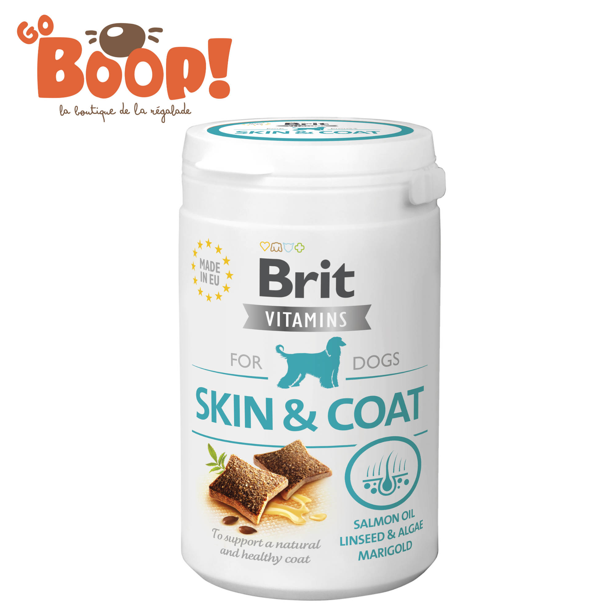 🐶✨ Brit Vitamins Skin&Coat – Complément alimentaire pour chiens