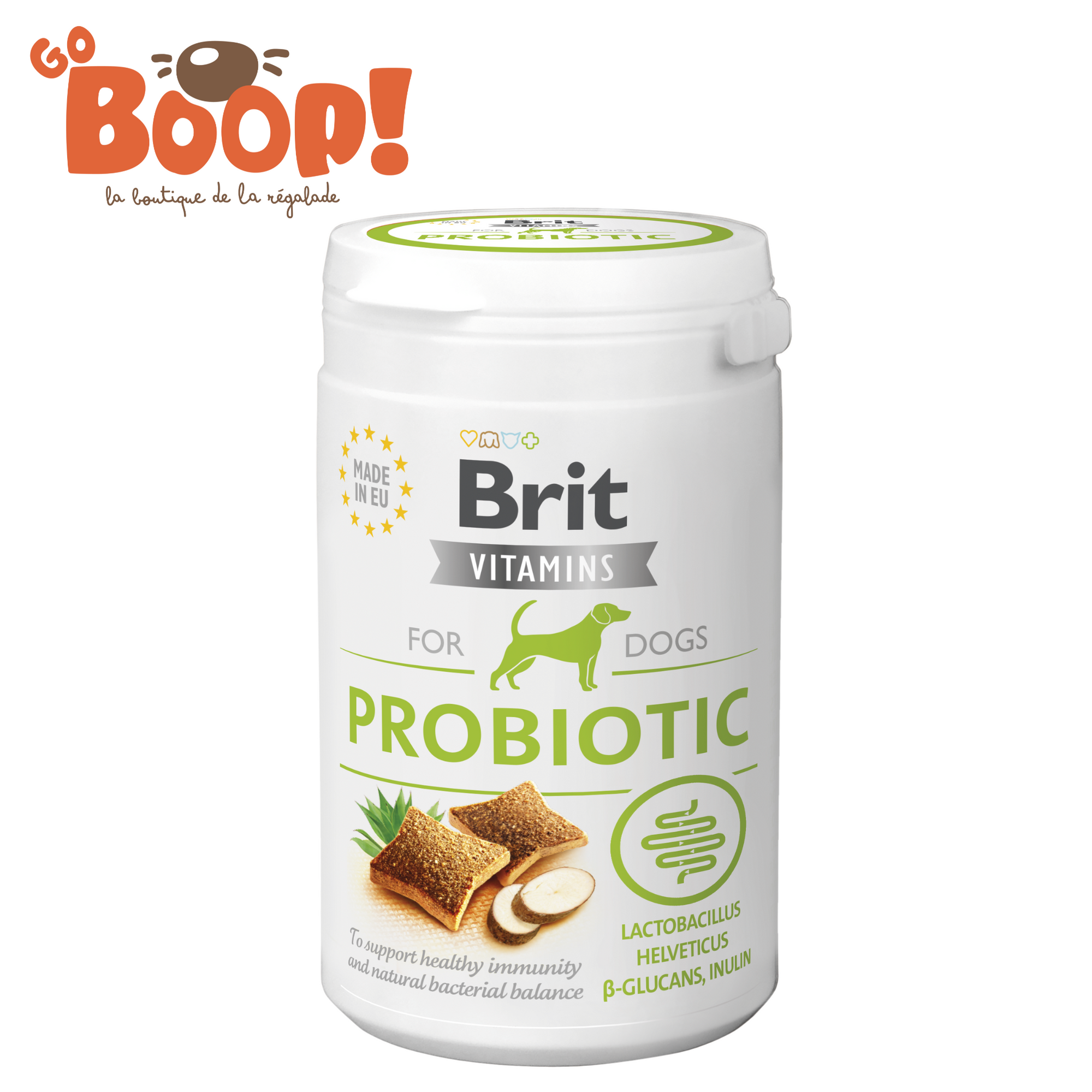 🦠 Brit Vitamins Probiotic – Complément digestif pour chiens adultes