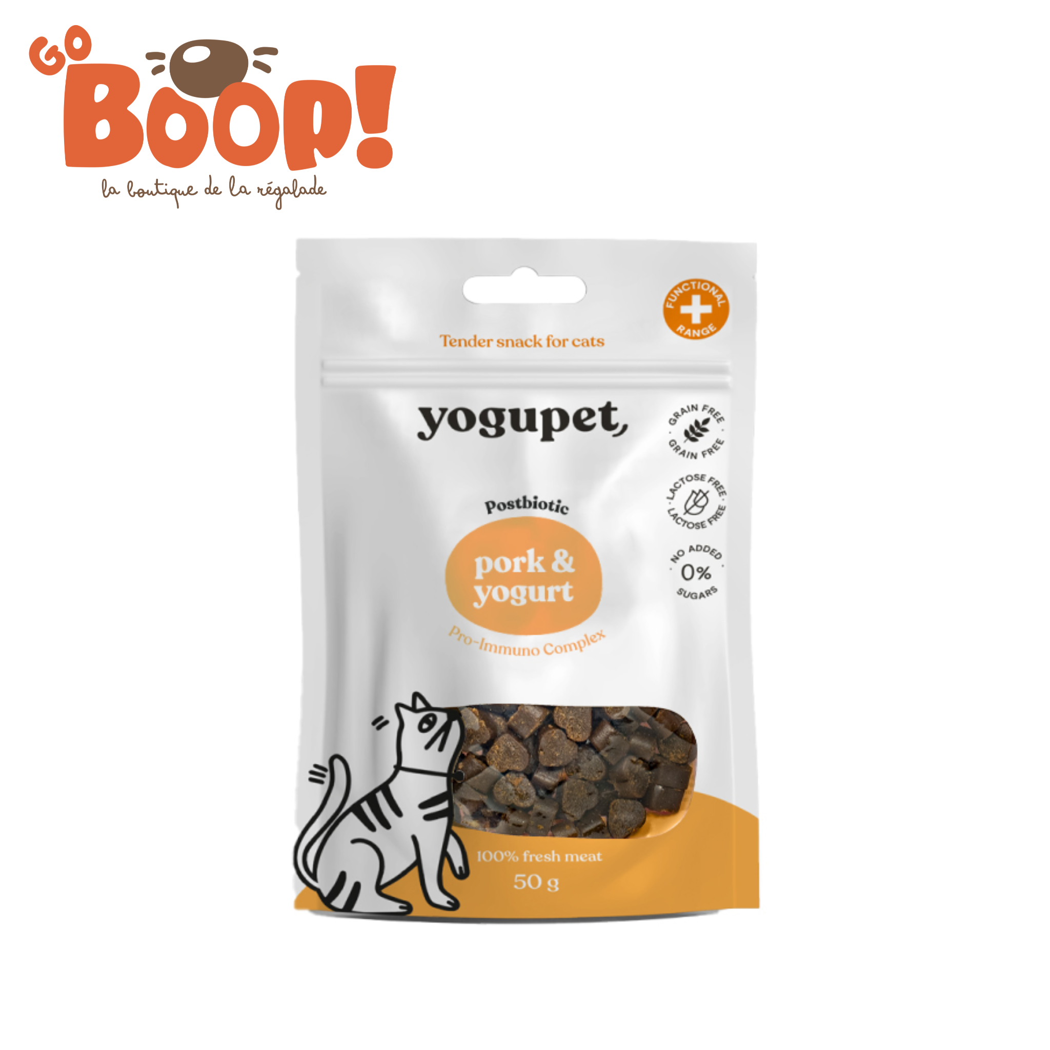 🥓 Snack Porc et Yogurt – 50 g