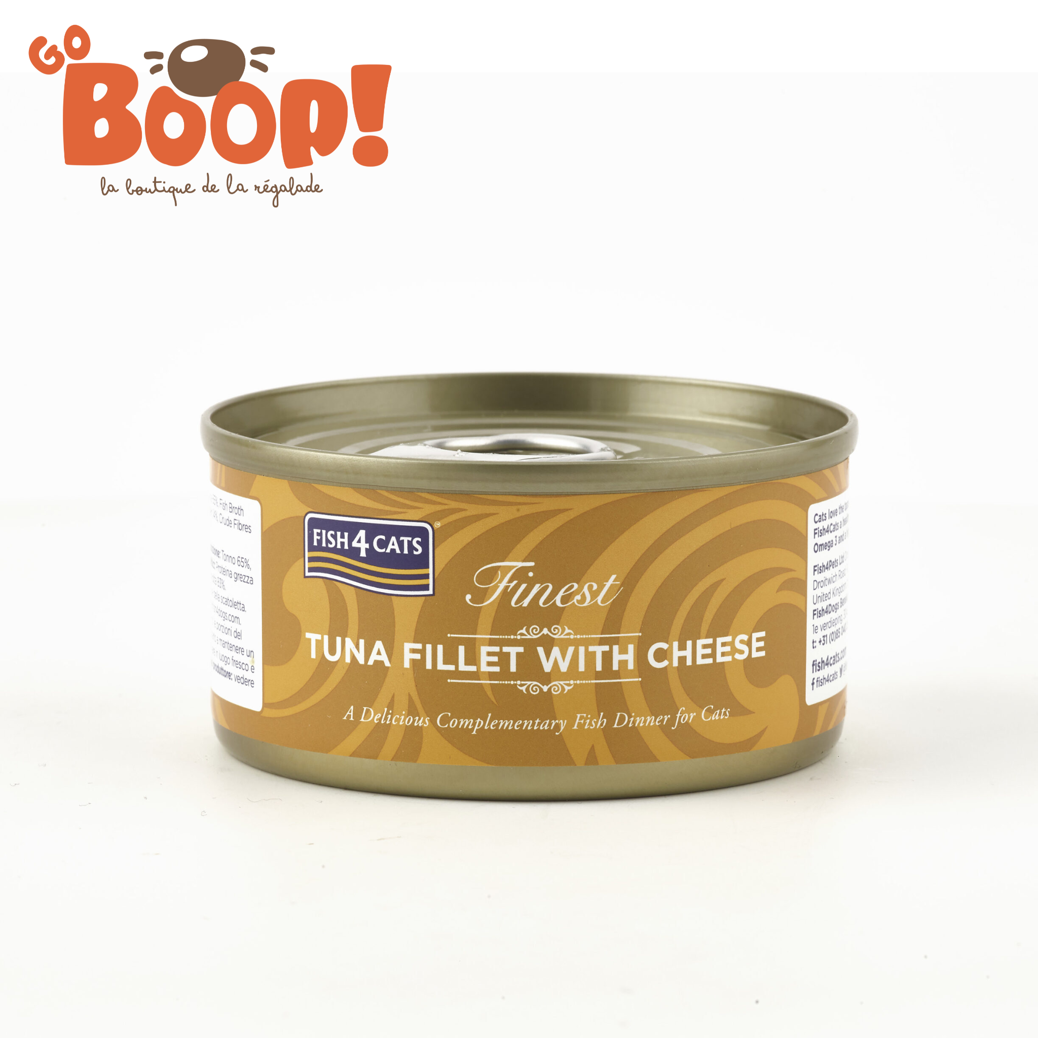🎣 Fish4Cats Finest – Filet de thon au fromage (70 g)