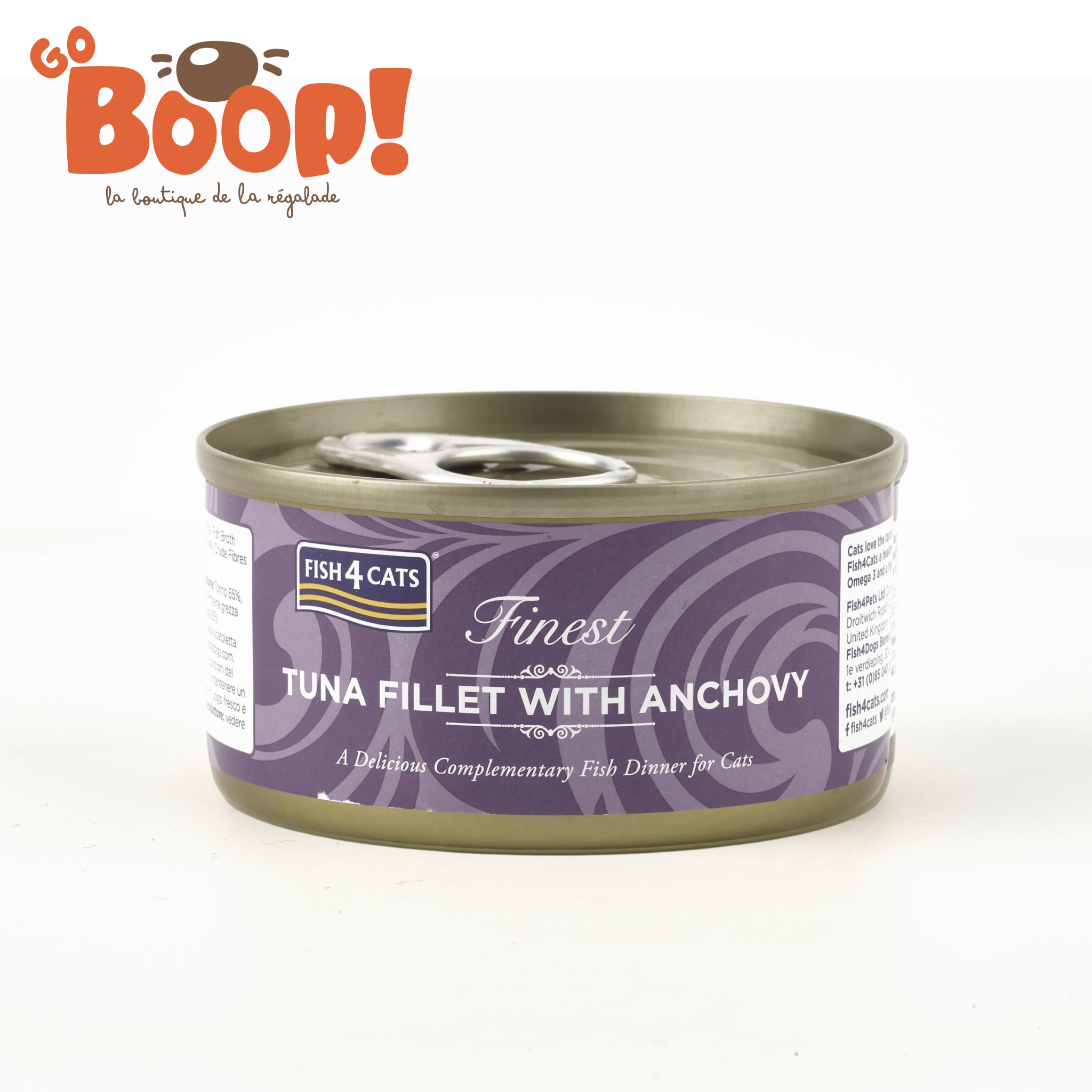🐟 Fish4Cats Finest – Filet de thon aux anchois (70 g)