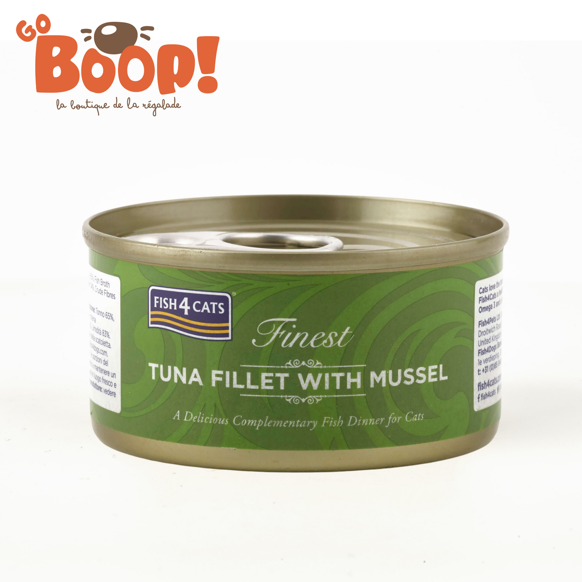 🐟 Fish4Cats Finest – Filet de thon aux moules (70 g)