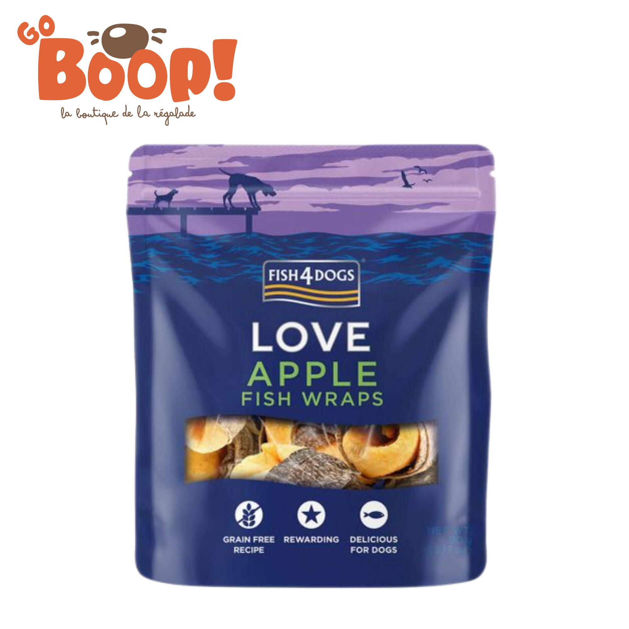 🦑 Fish4Dogs Love – Squid Bites (80 g)
