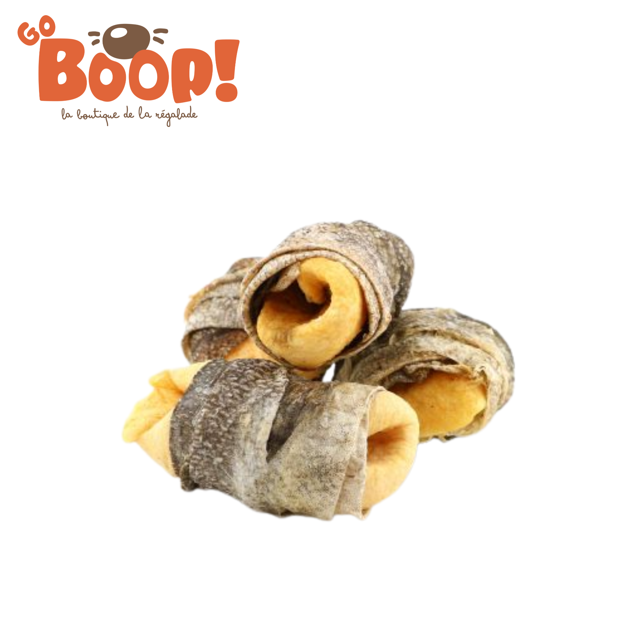 🍏🐟 Fish4Dogs Apple Fish Wraps – 90 g