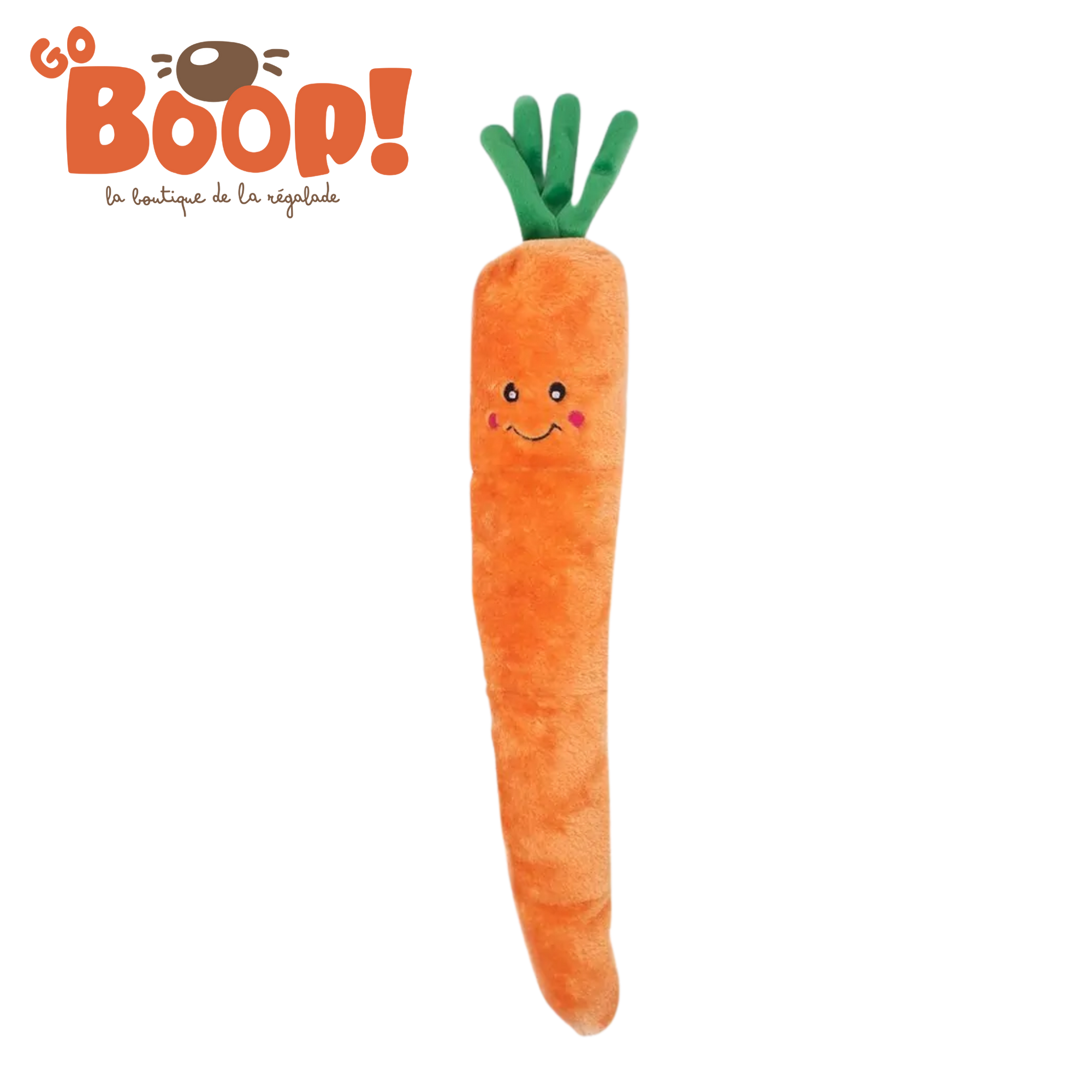 🥕 ZippyPaws – Jigglerz Carrot XXL