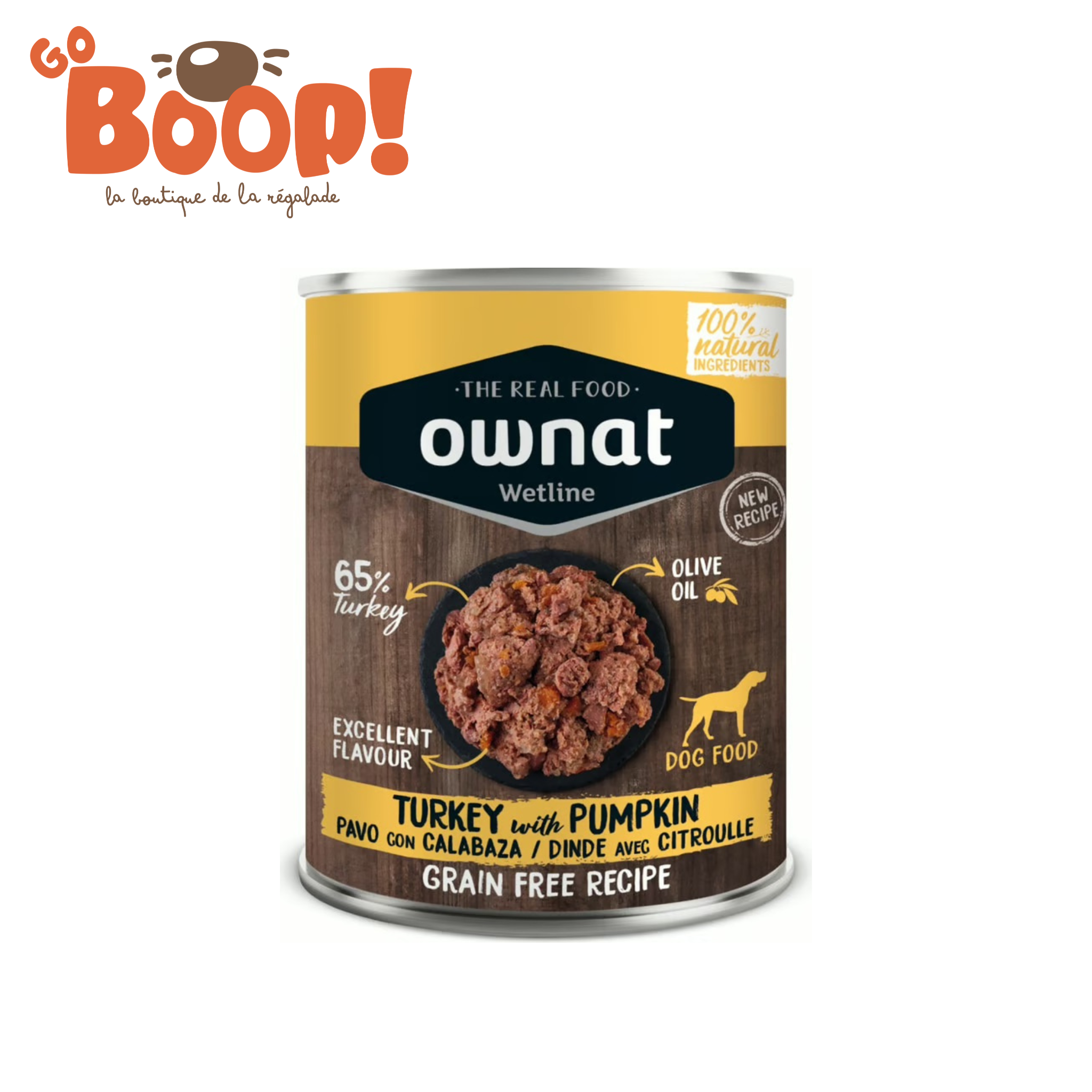 Ownat Wetline - Dinde et Citrouilles 395G