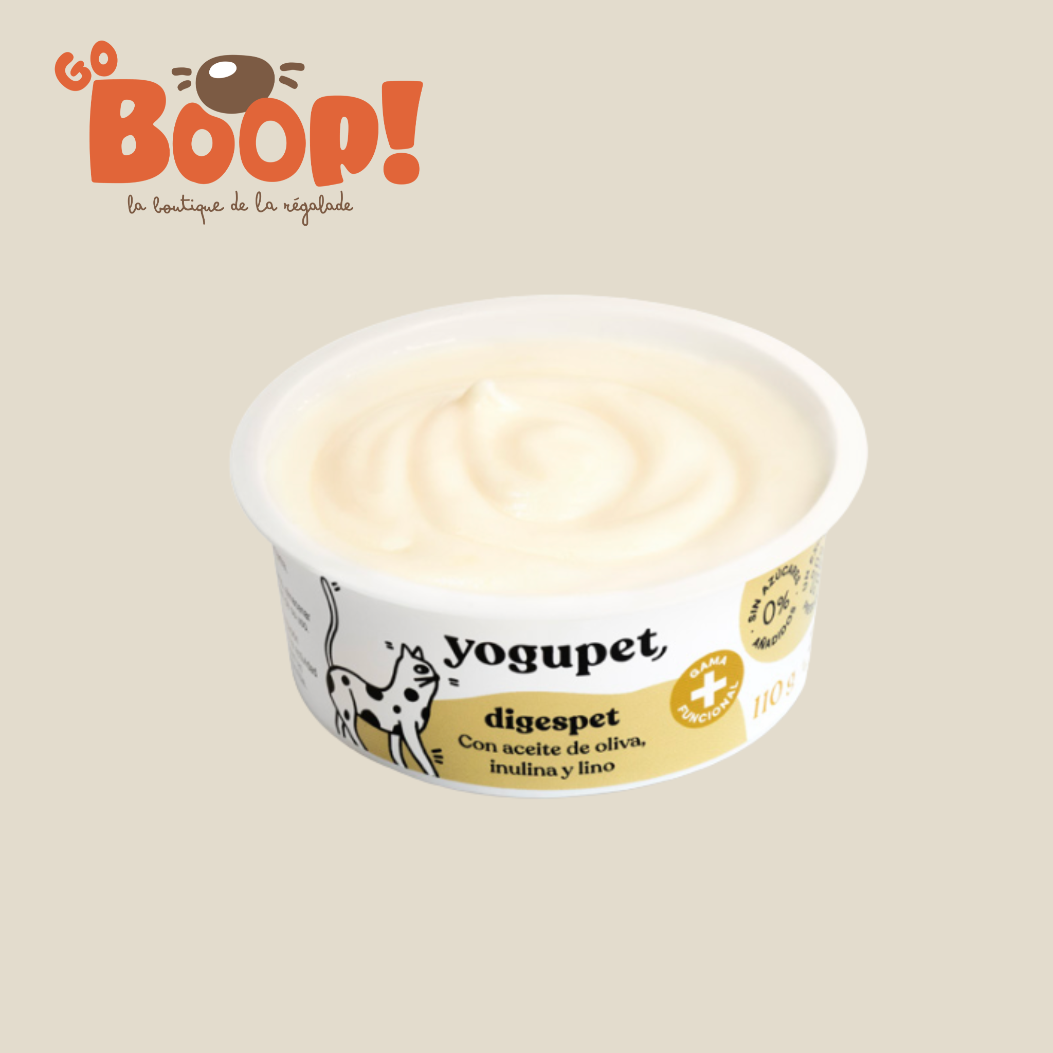 Yogupet Digespet pour chat 😺✨ – Yaourt sans lactose (110g)