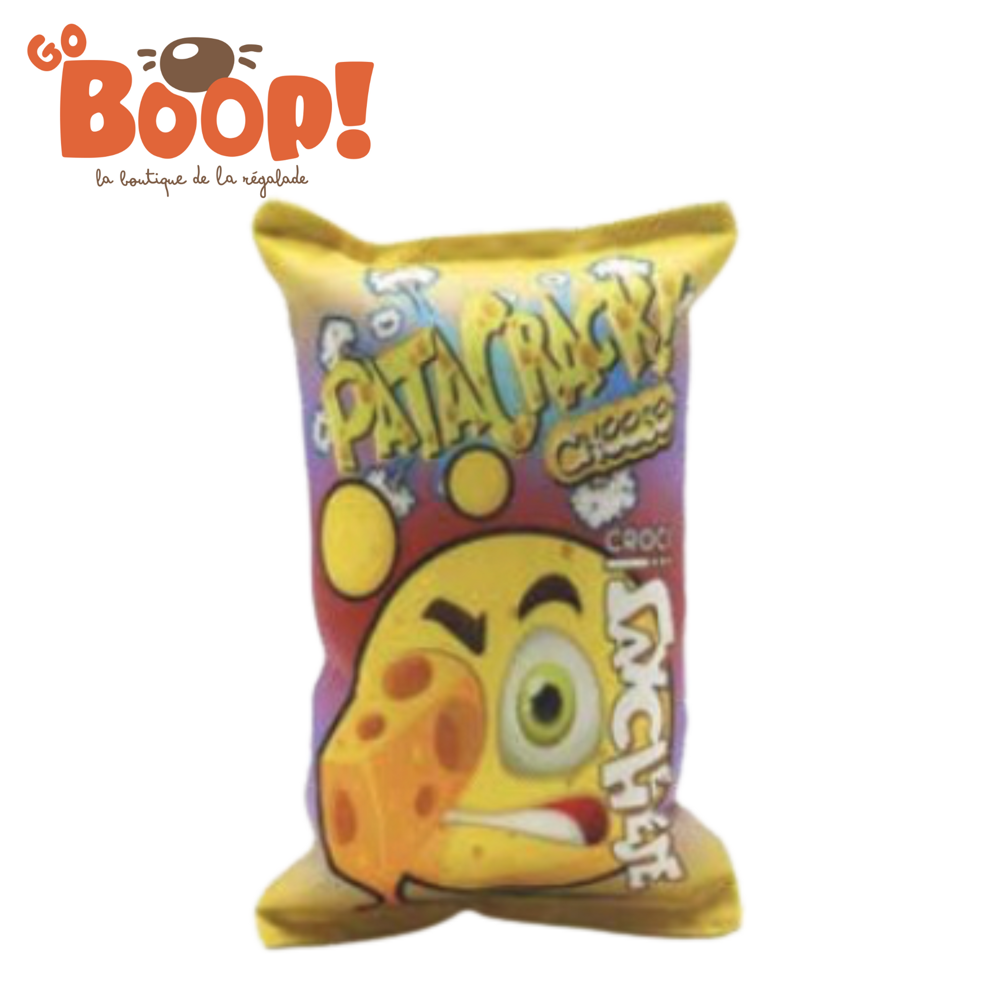 Patacrack Cheese - Peluche croustillante