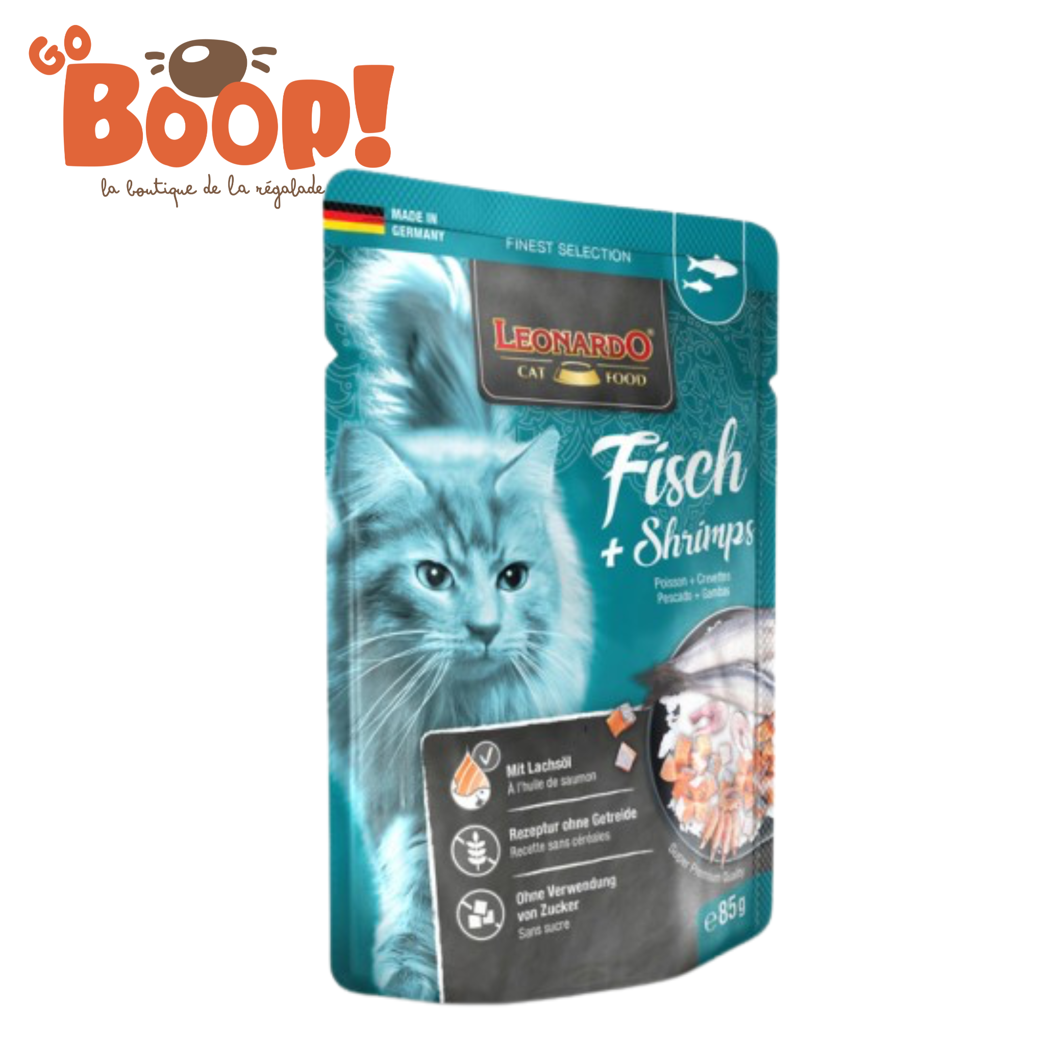 🐟 Leonardo Sachet Fraîcheur Poisson – 85 g