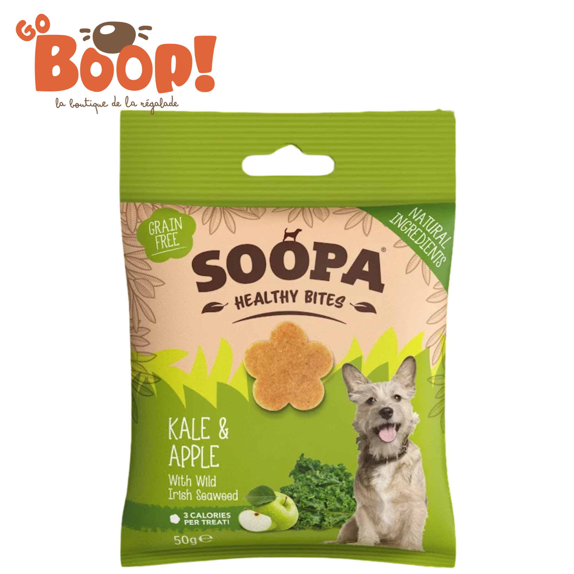Soopa hypoallergénique - Kale Pomme 50G