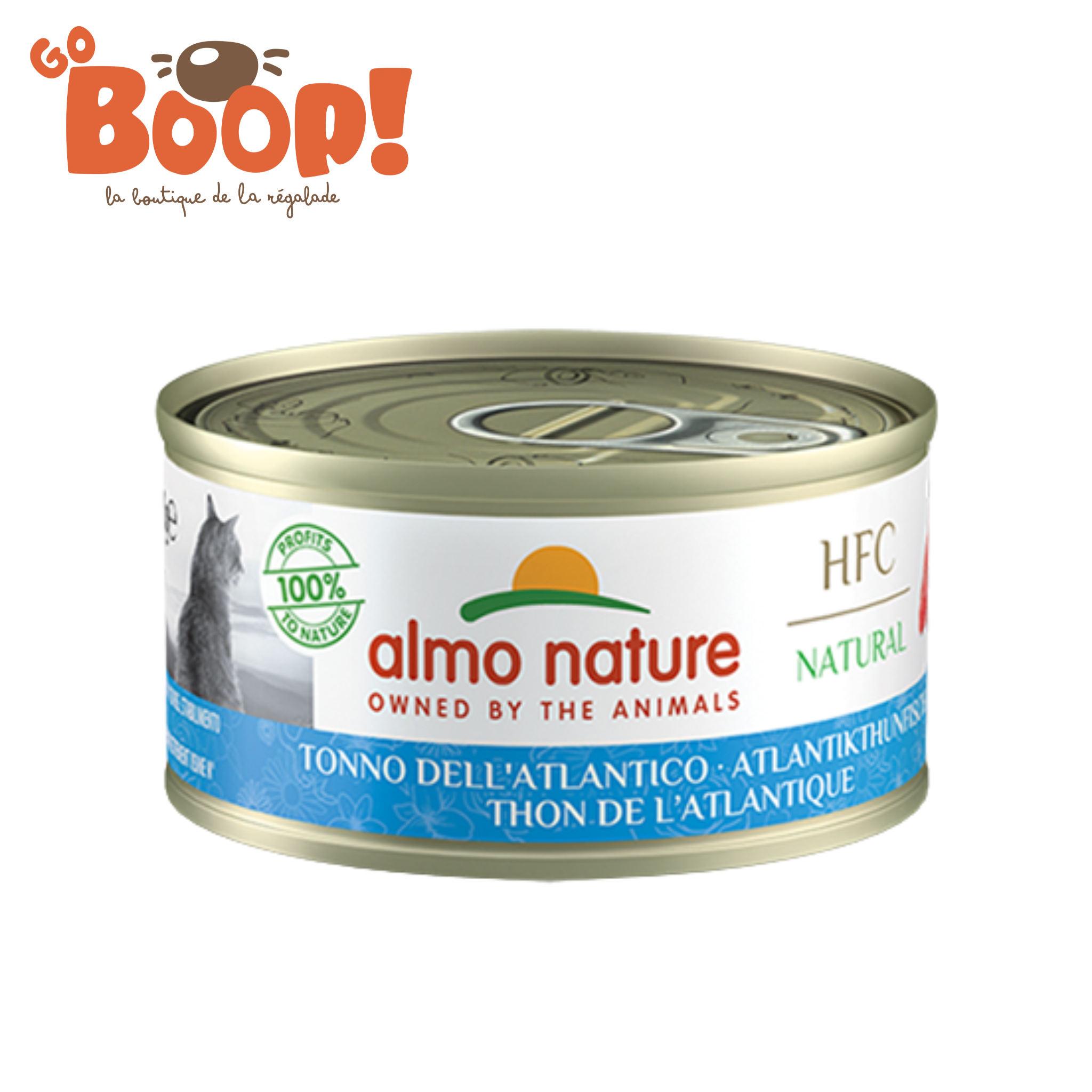 🐟 Almo Nature HFC Thon de l’Atlantique – 70 g