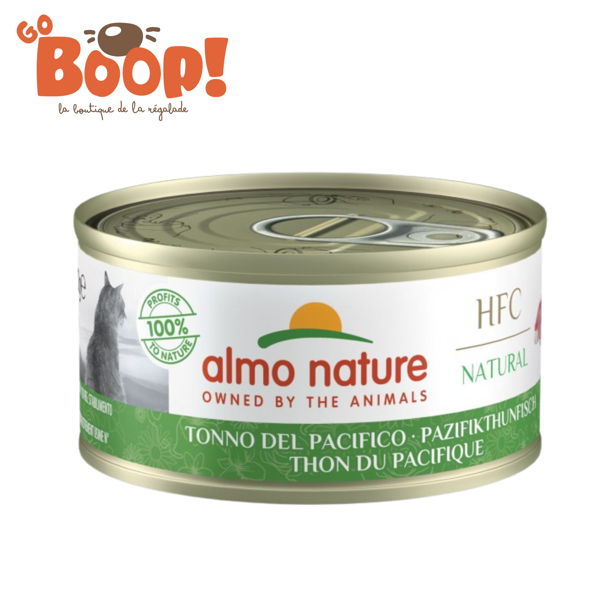 🐱 HFC Natural Chat — Boîte Thon du Pacifique