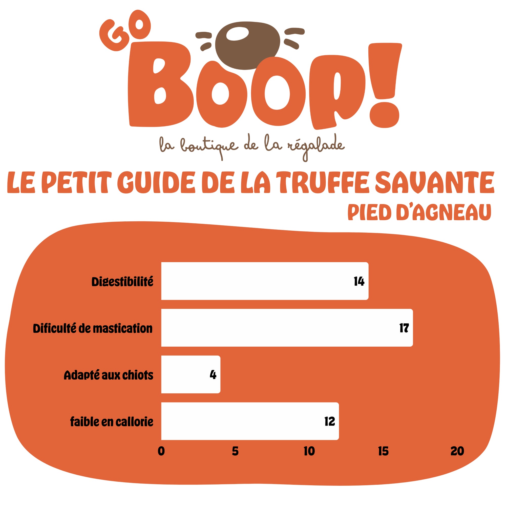 Pied de Mouton – Friandise naturelle à mâcher pour chien