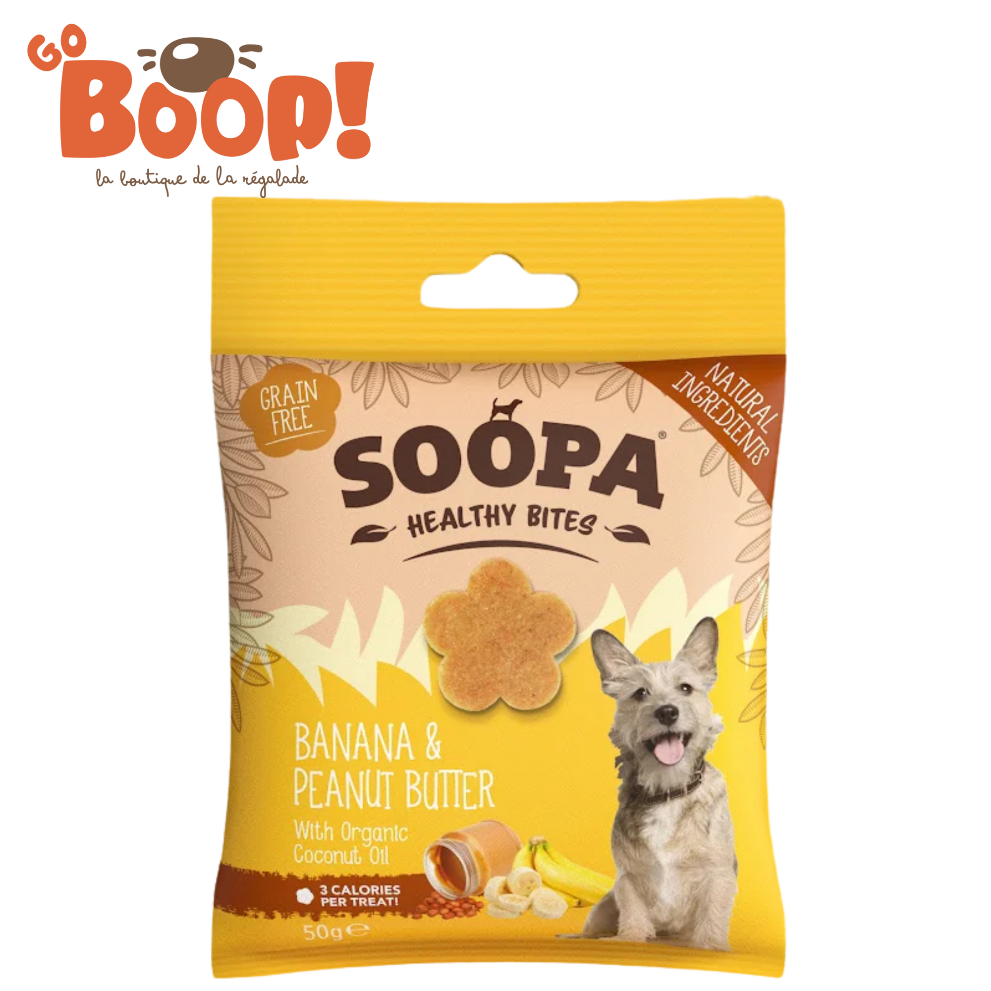Soopa hypoallergénique - Cacahuète Banane 50G