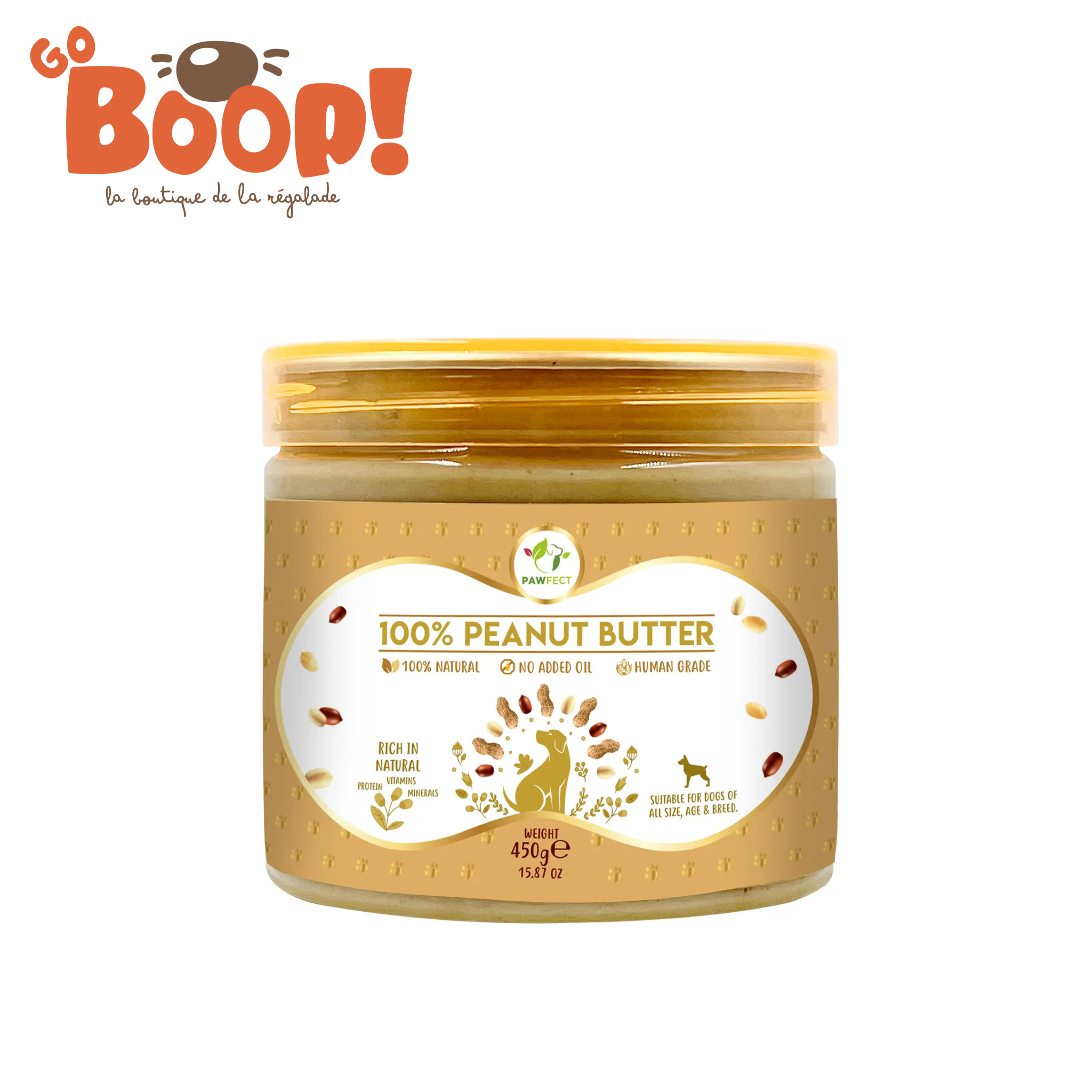Pawfect – Beurre de cacahuète  XXL 450 g