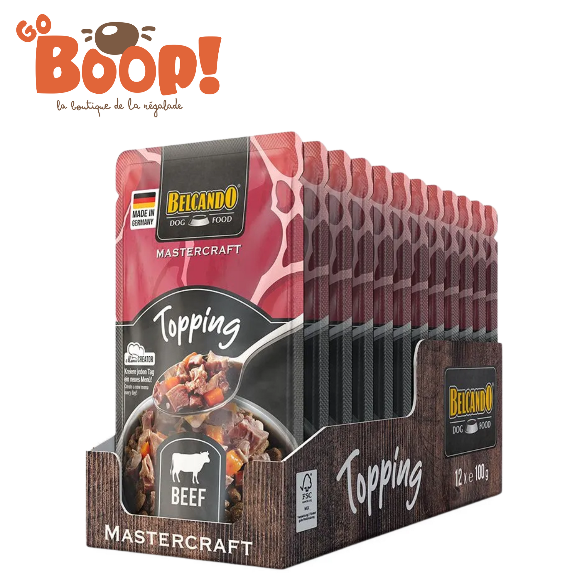 Topping Boeuf Belcando Mastercraft
