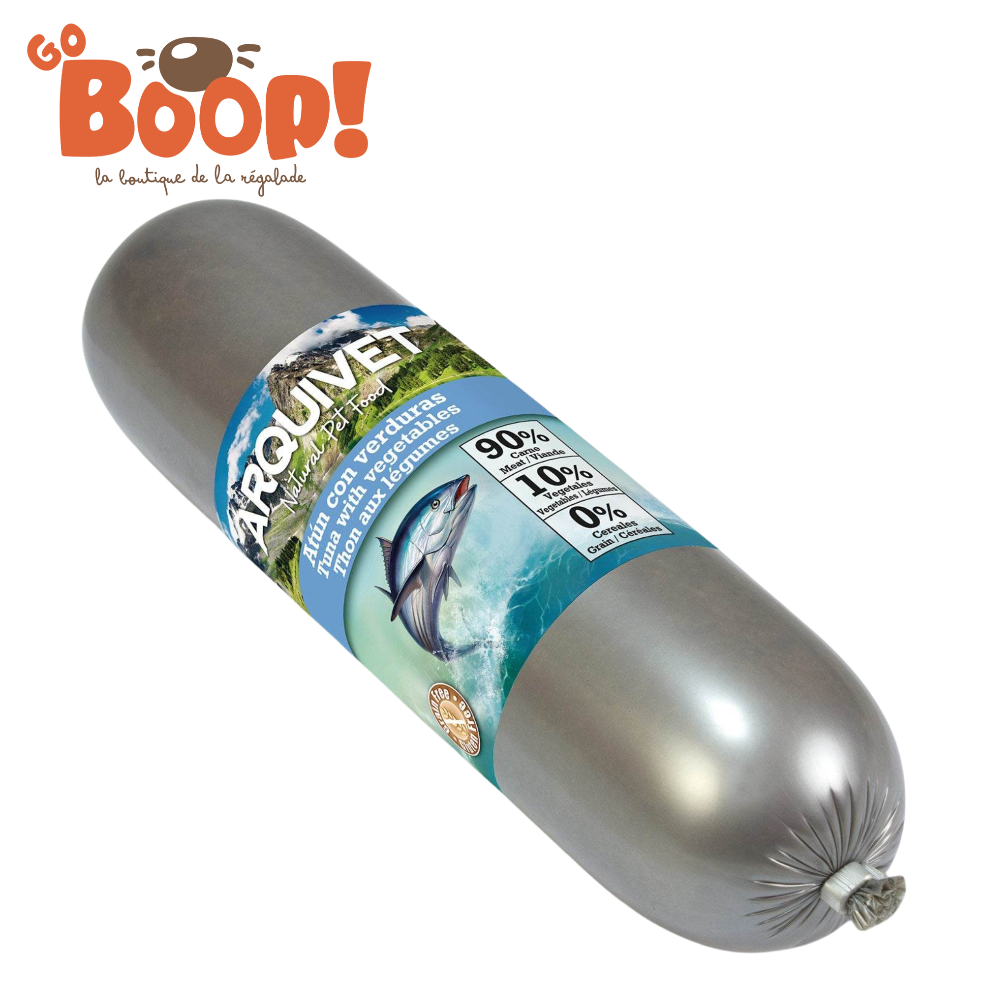 Saucisse de Thon & Légumes pour Chien 500G