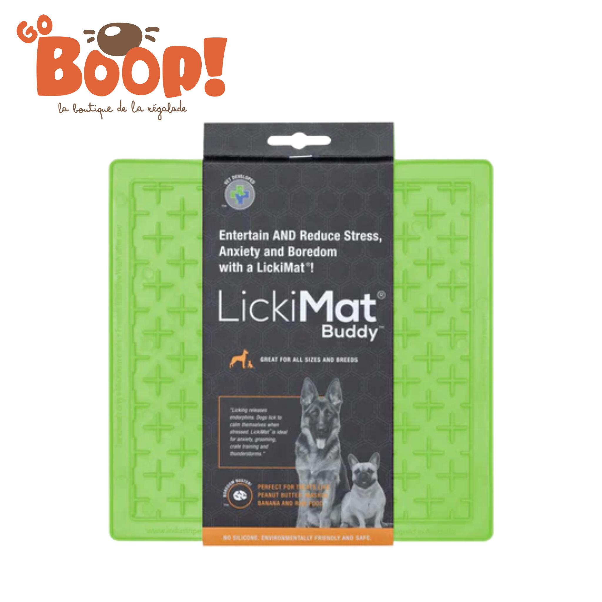 Lickimat Buddy - Vert