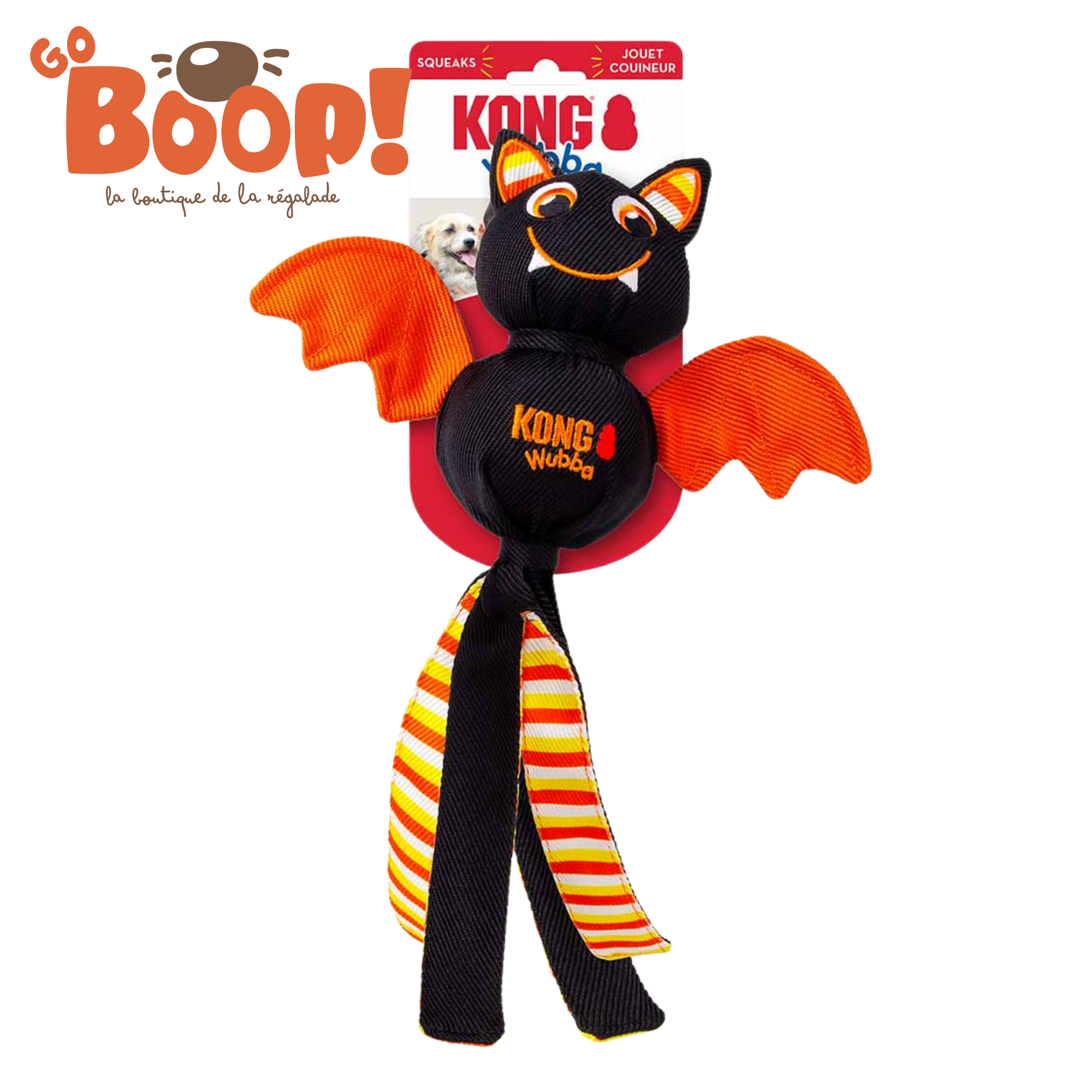 Kong WuubHalloween - Chauve souris  XL