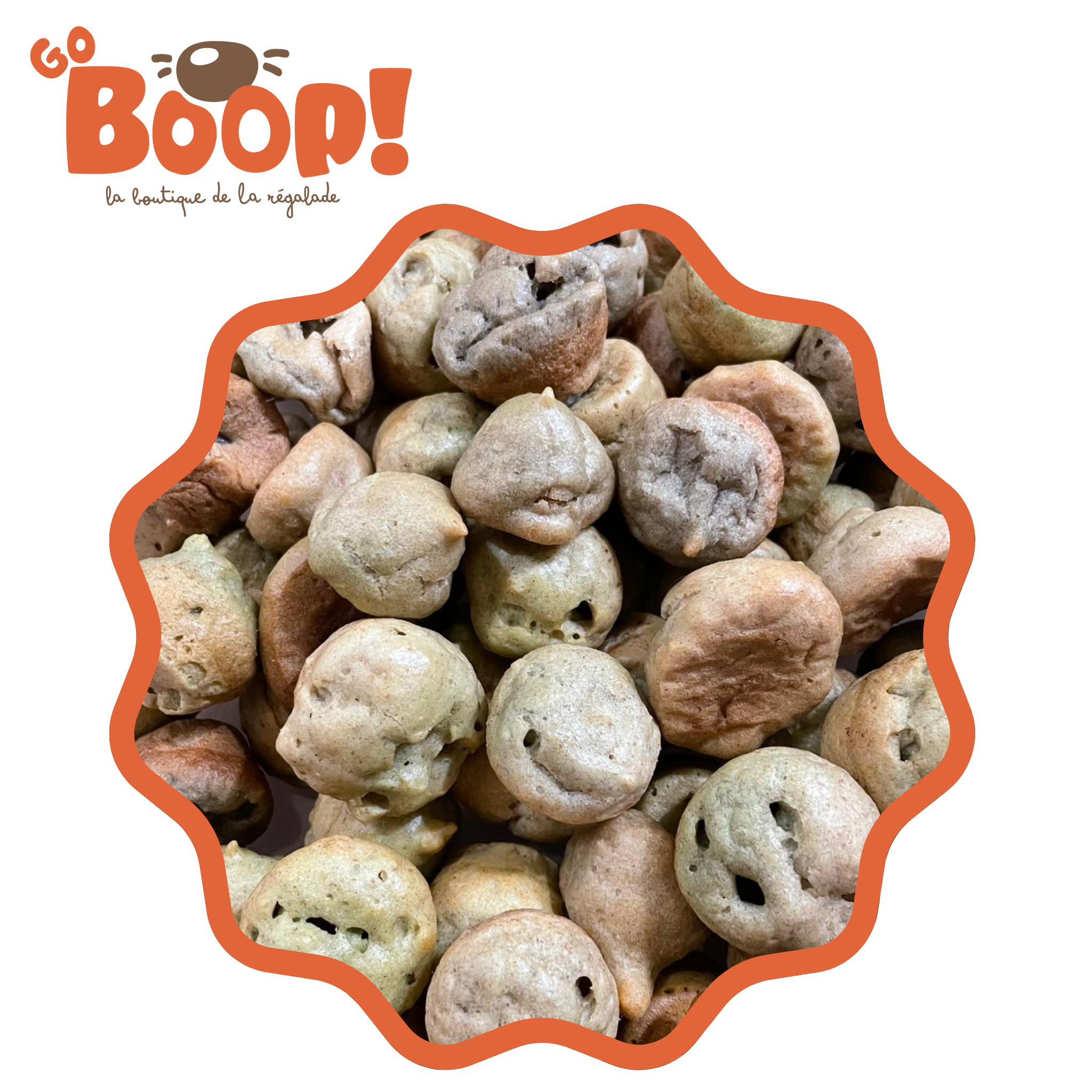 🧁 Boopie “Choo” – Oeuf, Cacahuète & Myrtille X14