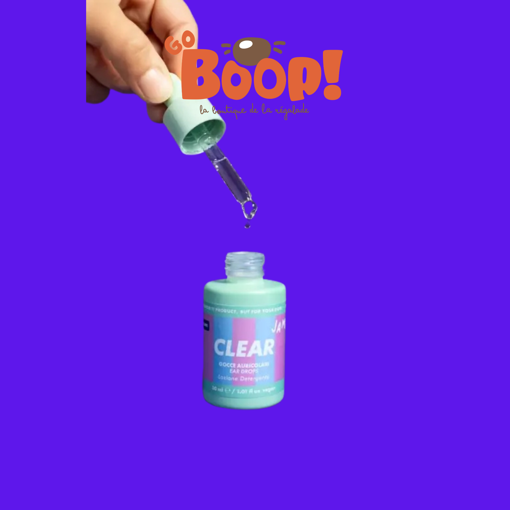 CLEAR par Jampy 💧🌿 (30ml) — Gouttes auriculaires naturelles pour chien