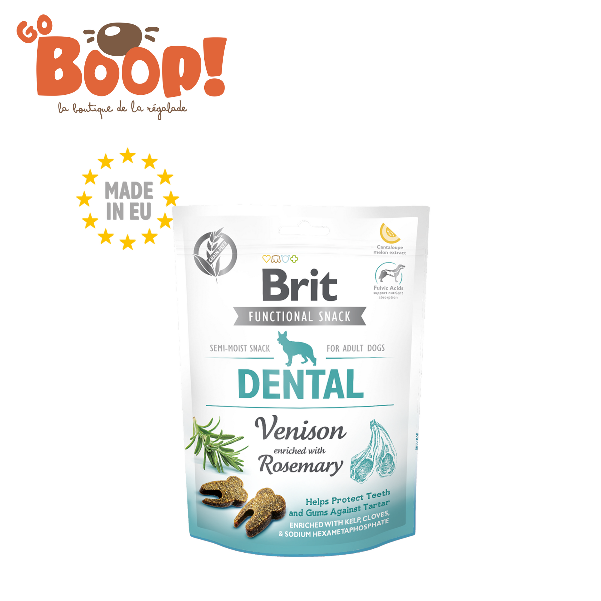 Brit Care Dentaire - Cerf et Romarin 200G