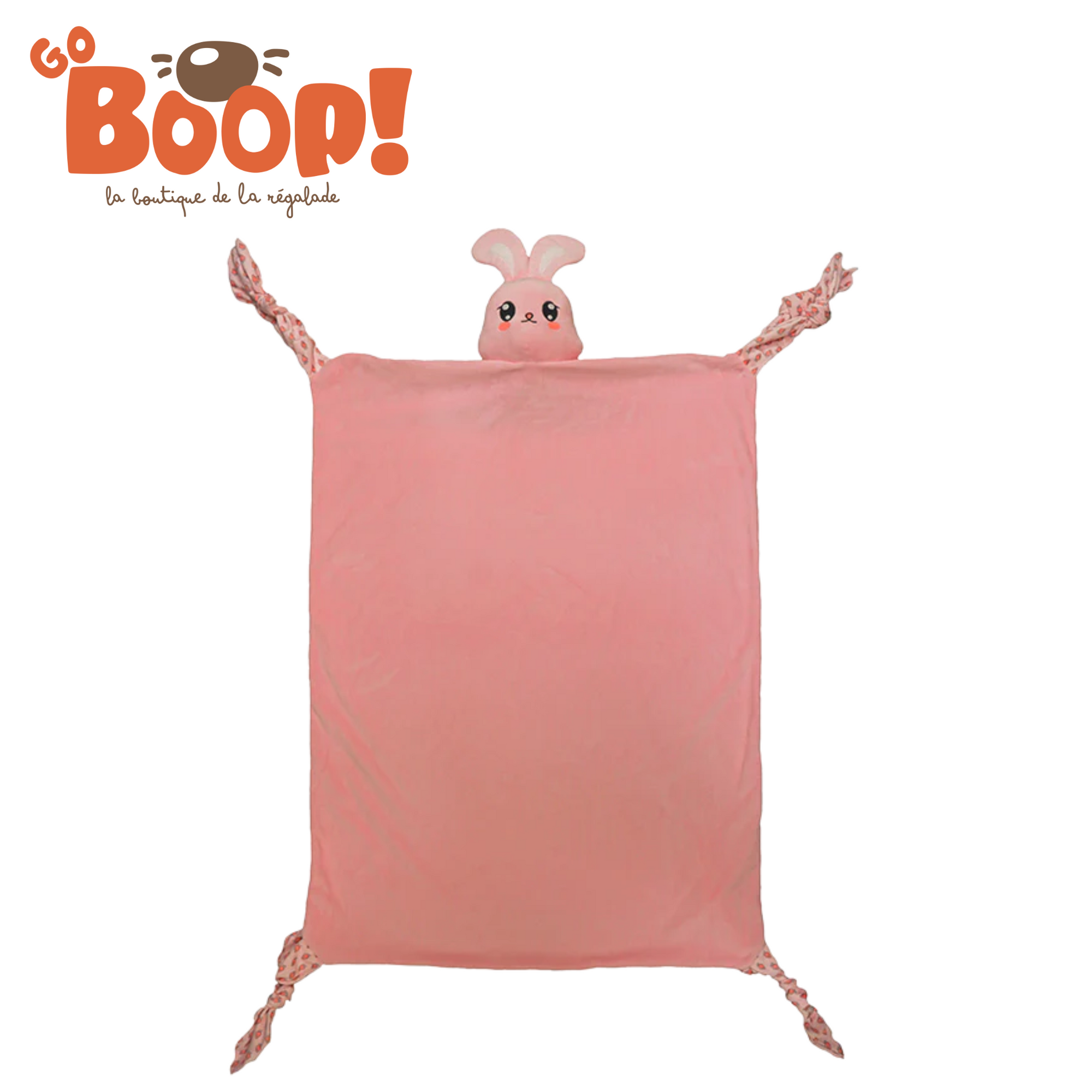 Baby Tails - Doudou Plaid lapin Géant 65CM