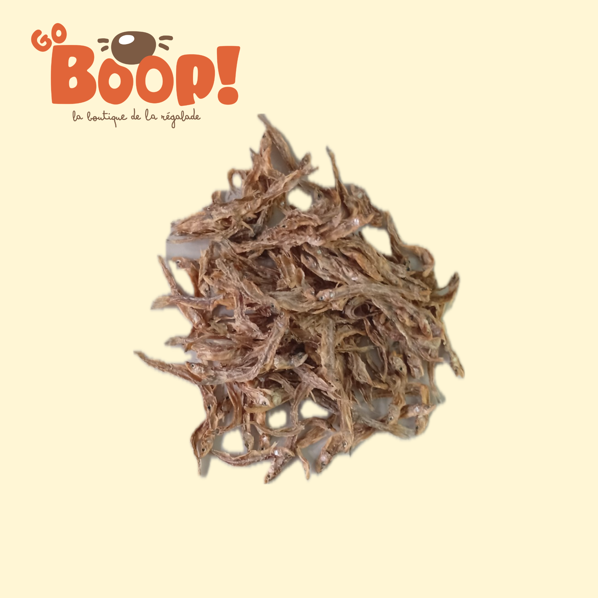 Éperlans entiers 🐟 (100g) - Friandise naturelle pour chien