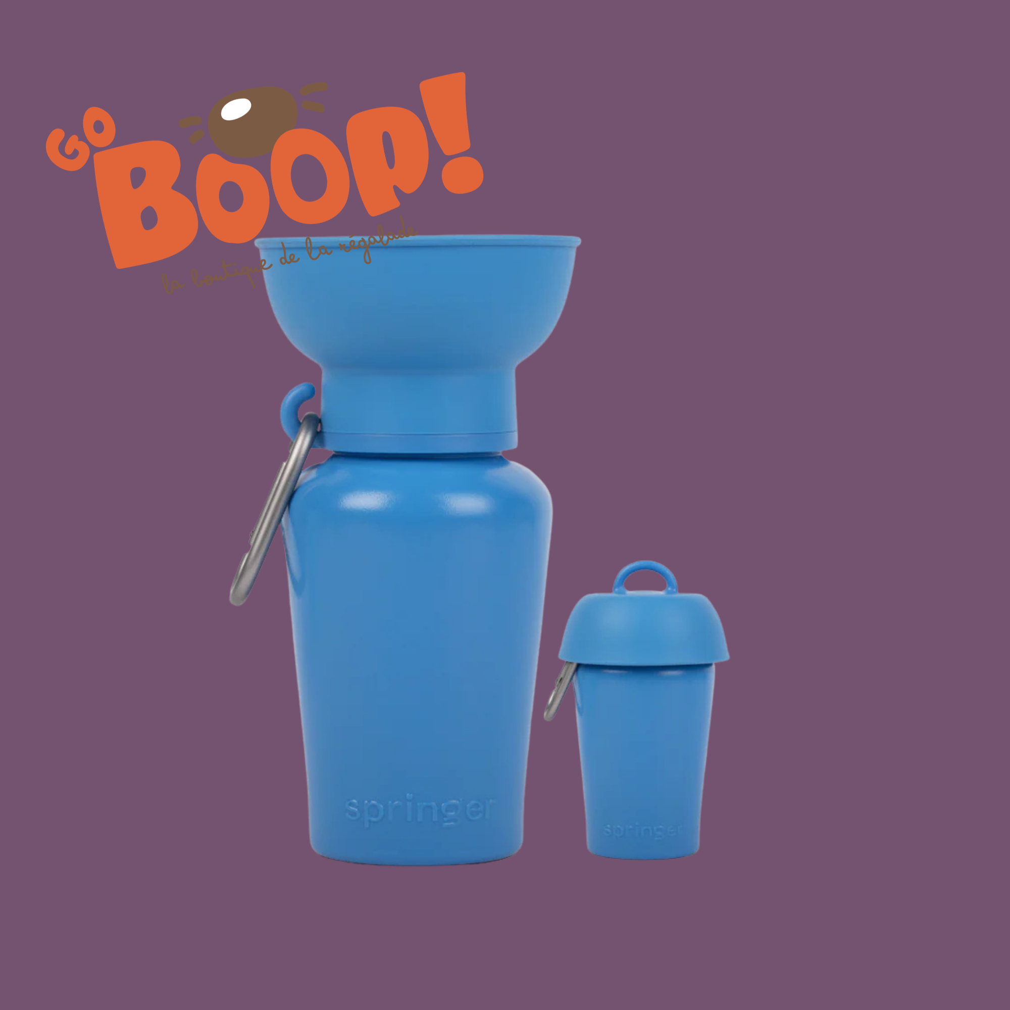 Springer - Gourde de voyage Flip Dog 🐶💦 (590ML)