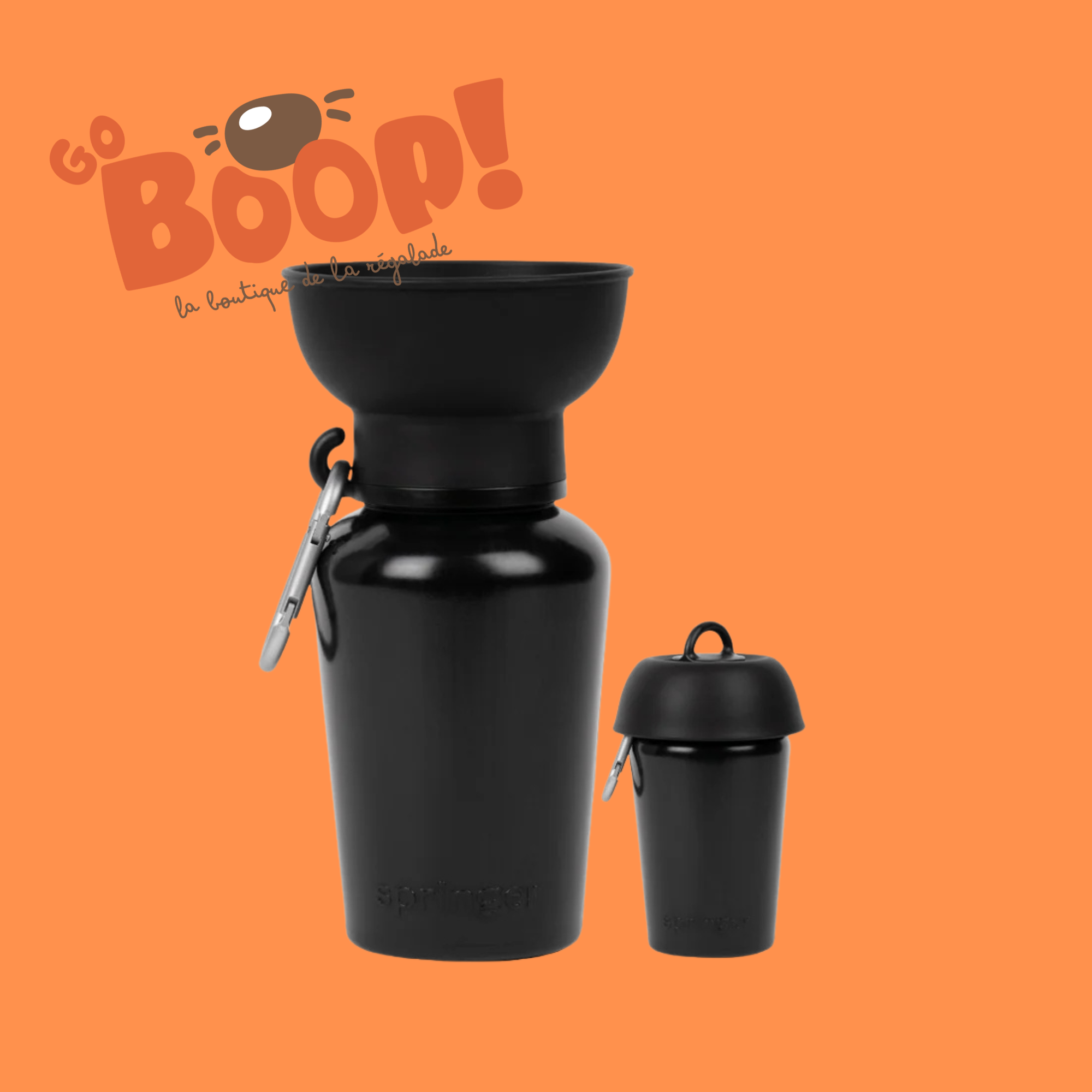 Springer - Gourde de voyage Flip Dog 🐶💦 (590ML)