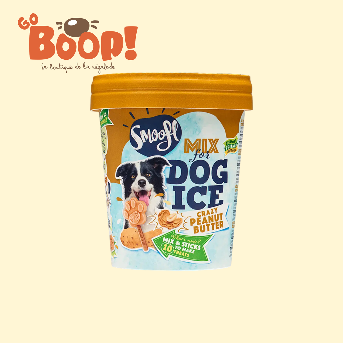 Préparation pour glace beurre de cacahuète 🥜 - Smoofl Dog