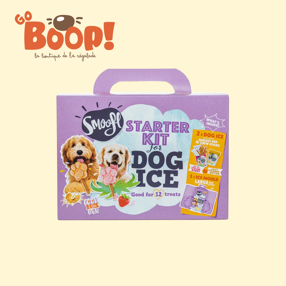 Kit glace taille L 🍓🥜 - Smoofl Dog