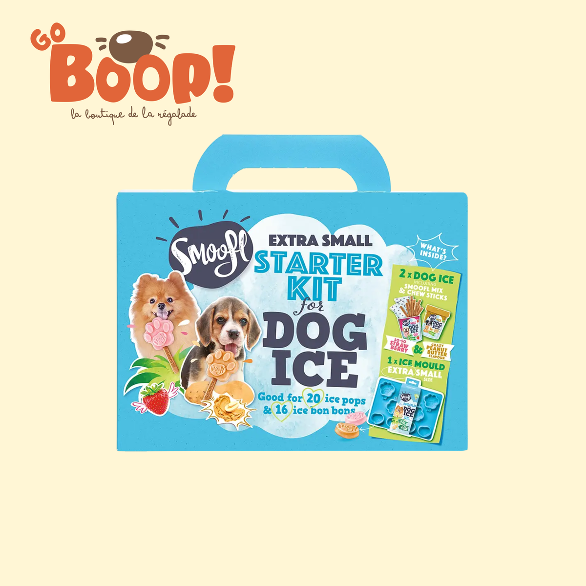 Kit glace taille XS 🍓🥜 - Smoofl Dog