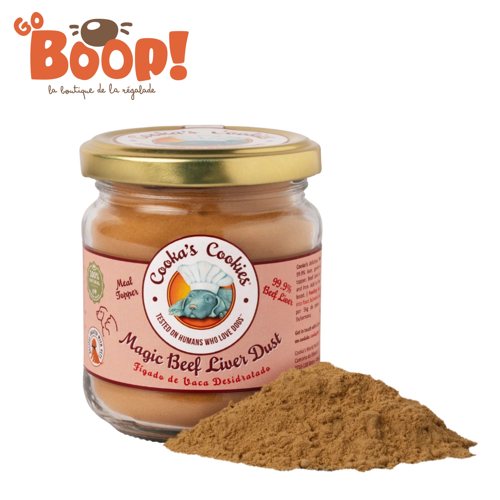 Poussière de Foie magique - Foie de boeuf 90G