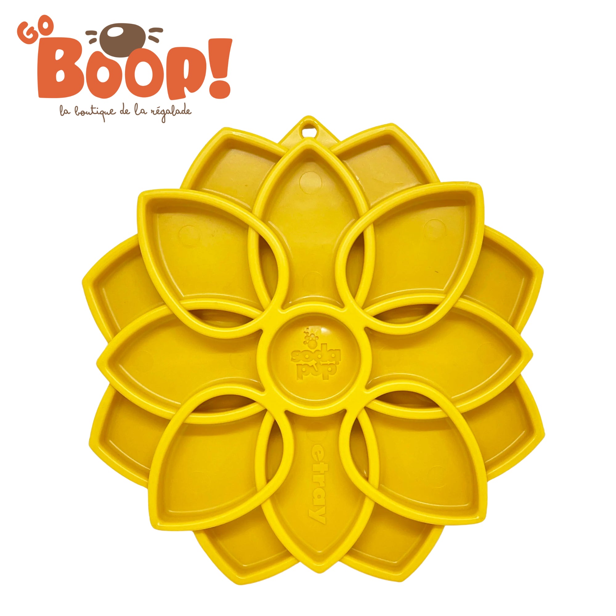 Plateau ludique Mandala Jaune - Sodapup