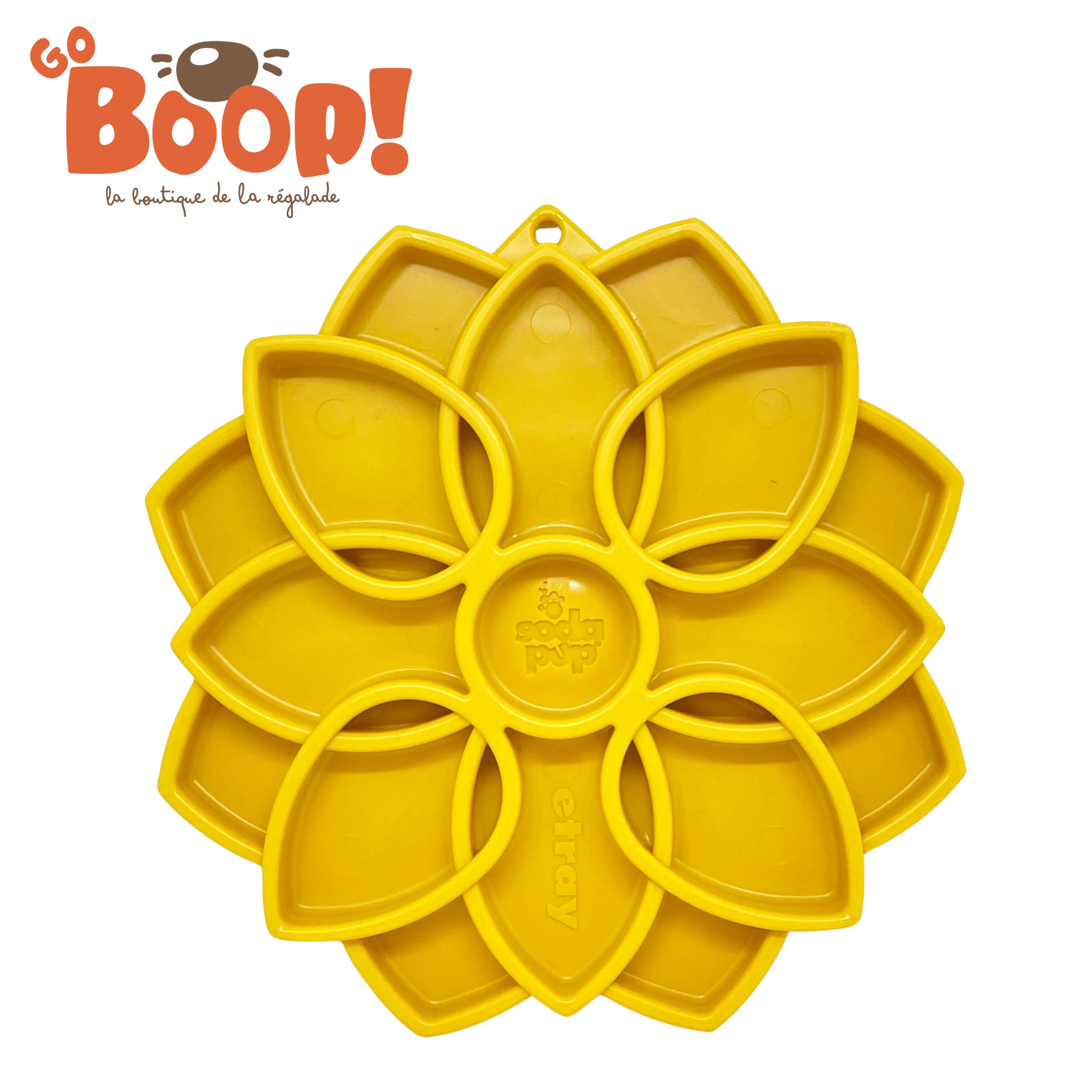 Plateau ludique Mandala Jaune - Sodapup