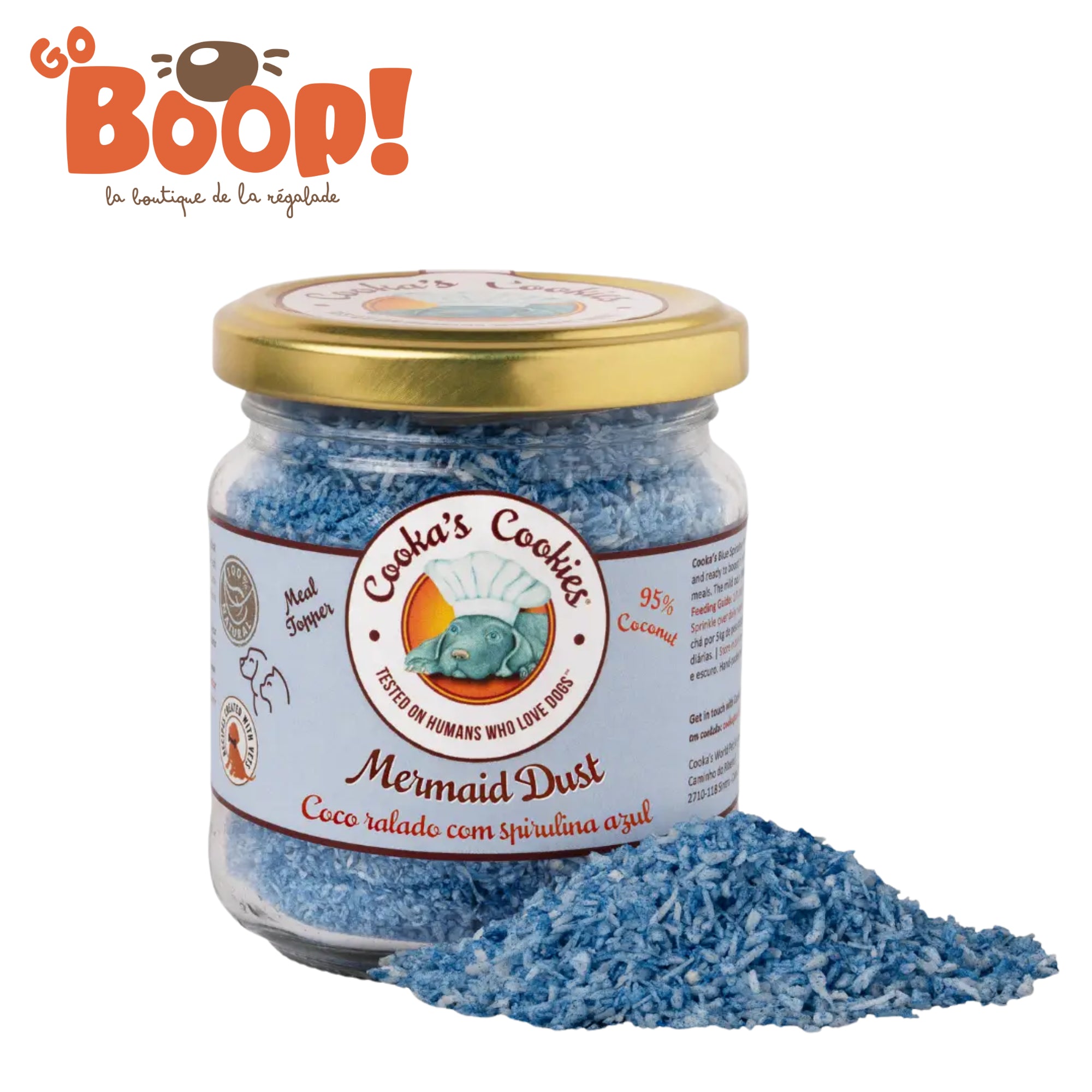 Mermaid Dust - Poudre de spiruline bleue 76G