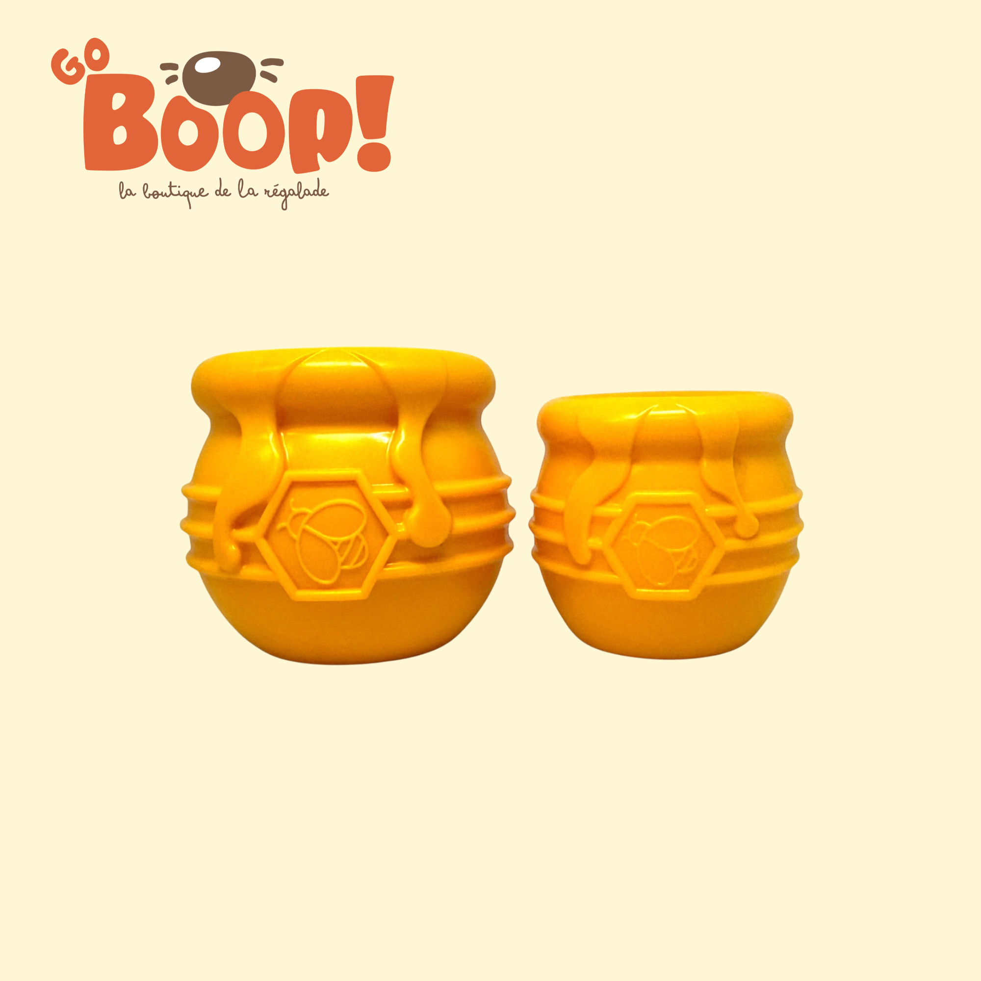 Pot de léchage Jaune Honey Pot 🍯 - SodaPup